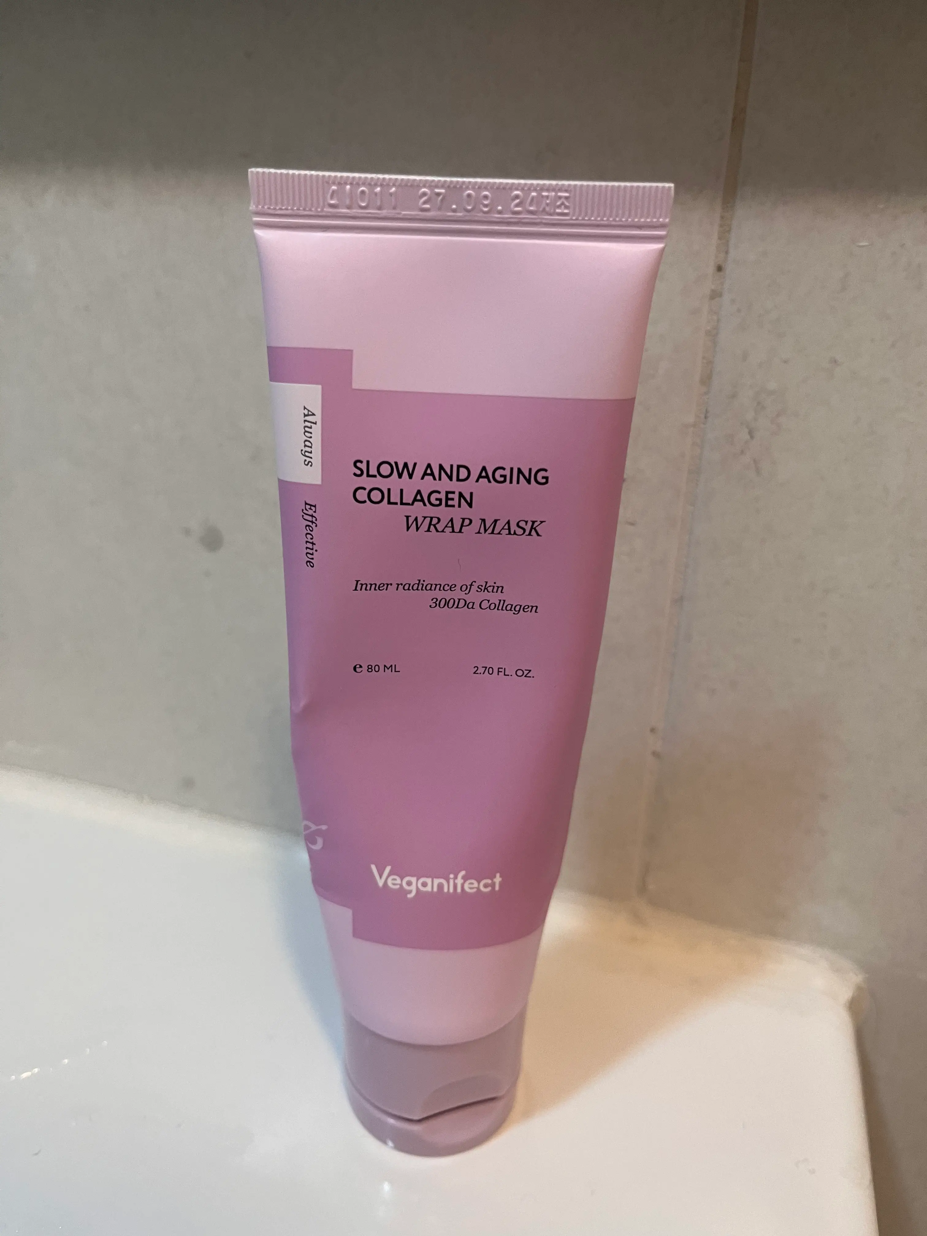 선택된 언니의파우치 리뷰 이미지 - [슬로우 앤 에이징 콜라겐 물광 랩 마스크]