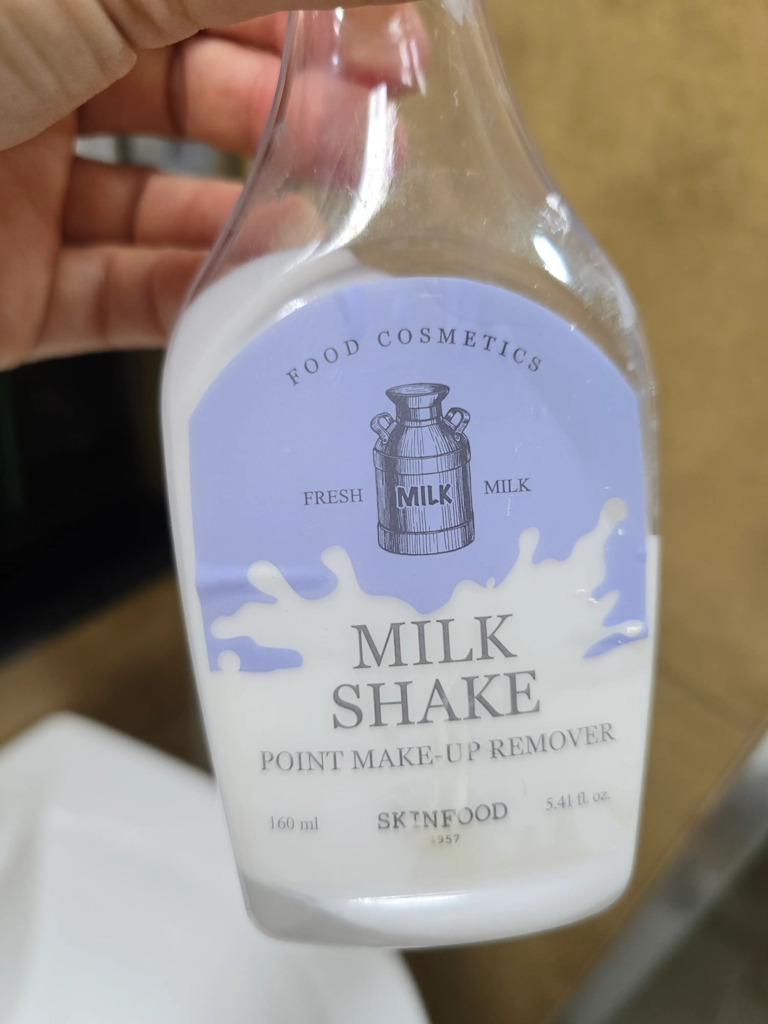 선택된 언니의파우치 리뷰 이미지 - [밀크 쉐이크 포인트 메이크업 리무버]