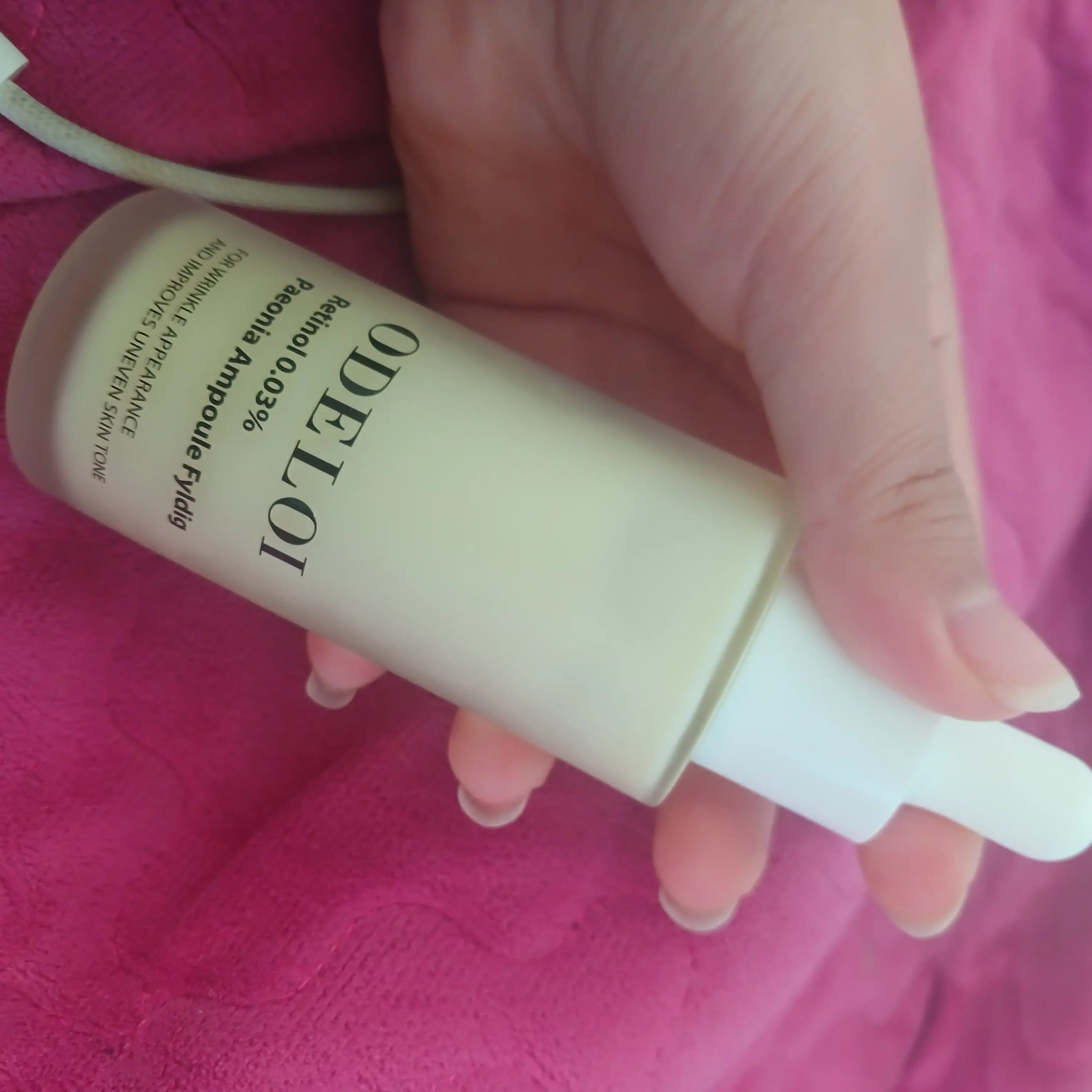 선택된 언니의파우치 리뷰 이미지 - [레티놀 0.03퍼센트 피어니 앰플 필리디]