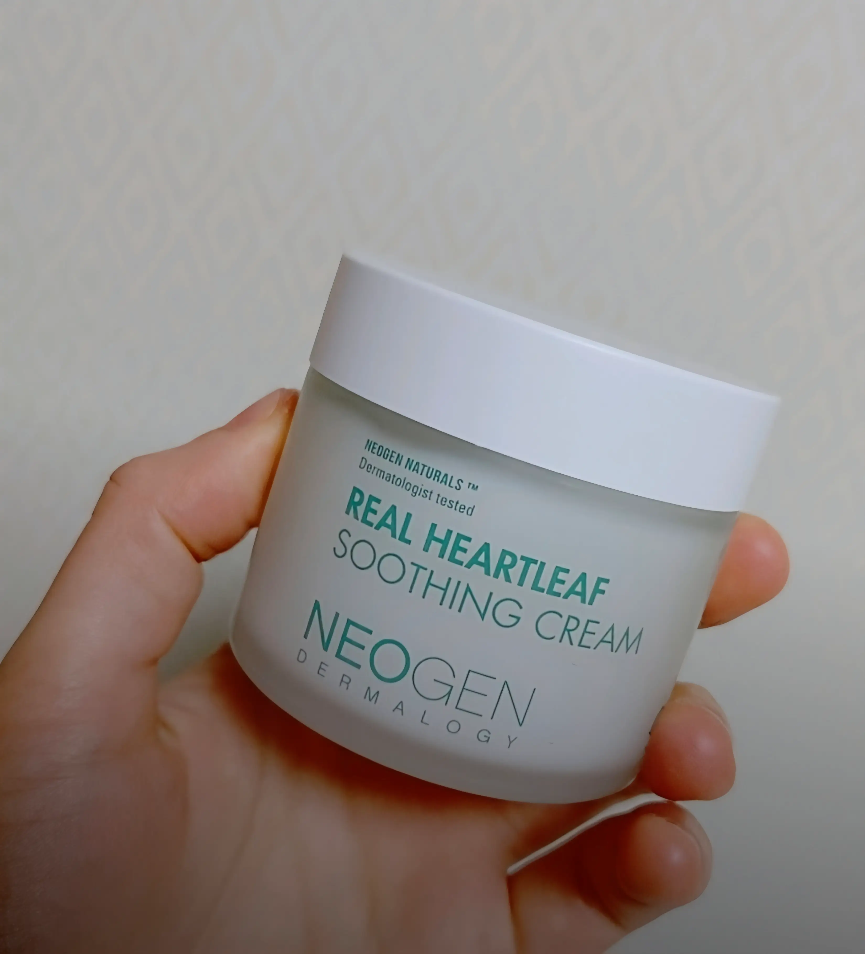 선택된 언니의파우치 리뷰 이미지 - [리얼 하트리프 어성초 수딩 크림]