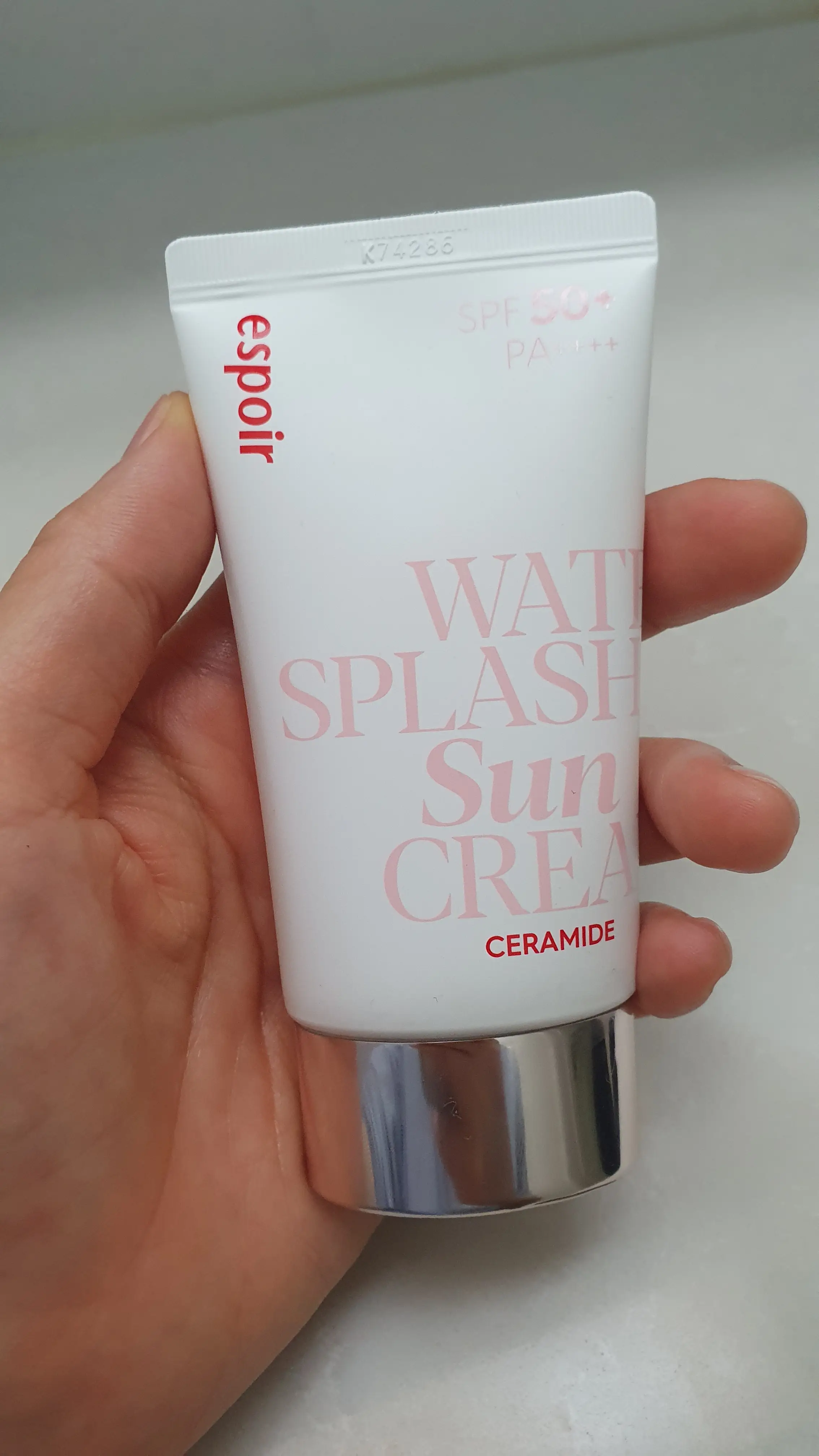 선택된 언니의파우치 리뷰 이미지 - [워터 스플래쉬 선크림 세라마이드]