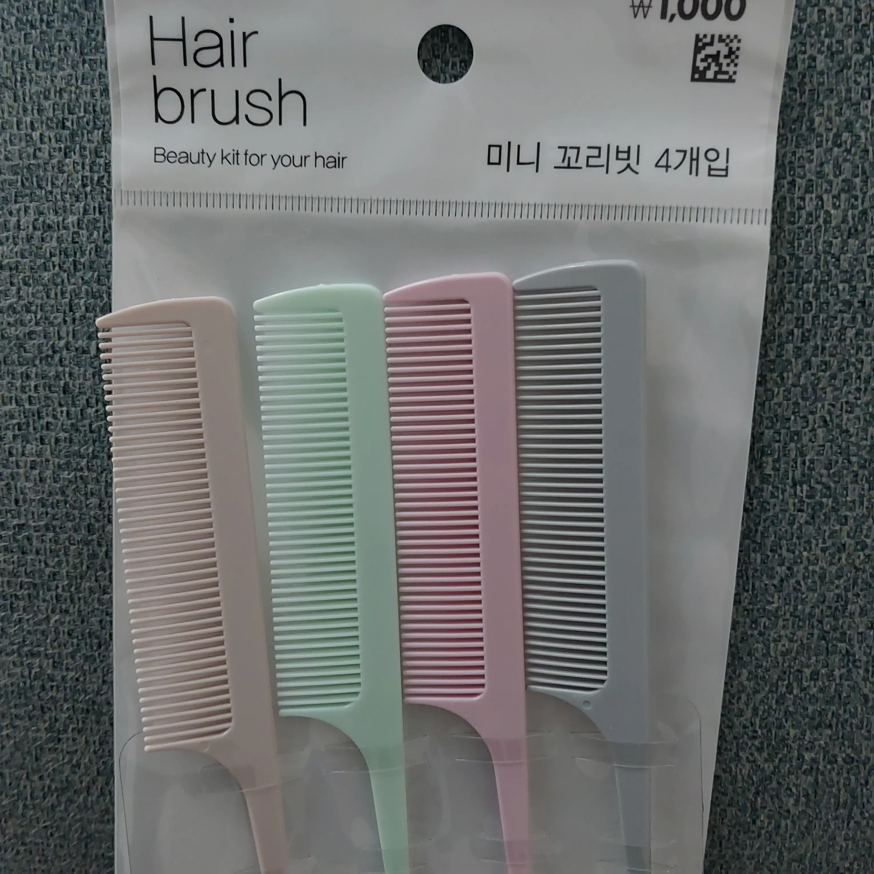 선택된 언니의파우치 리뷰 이미지 - [미니 꼬리빗]