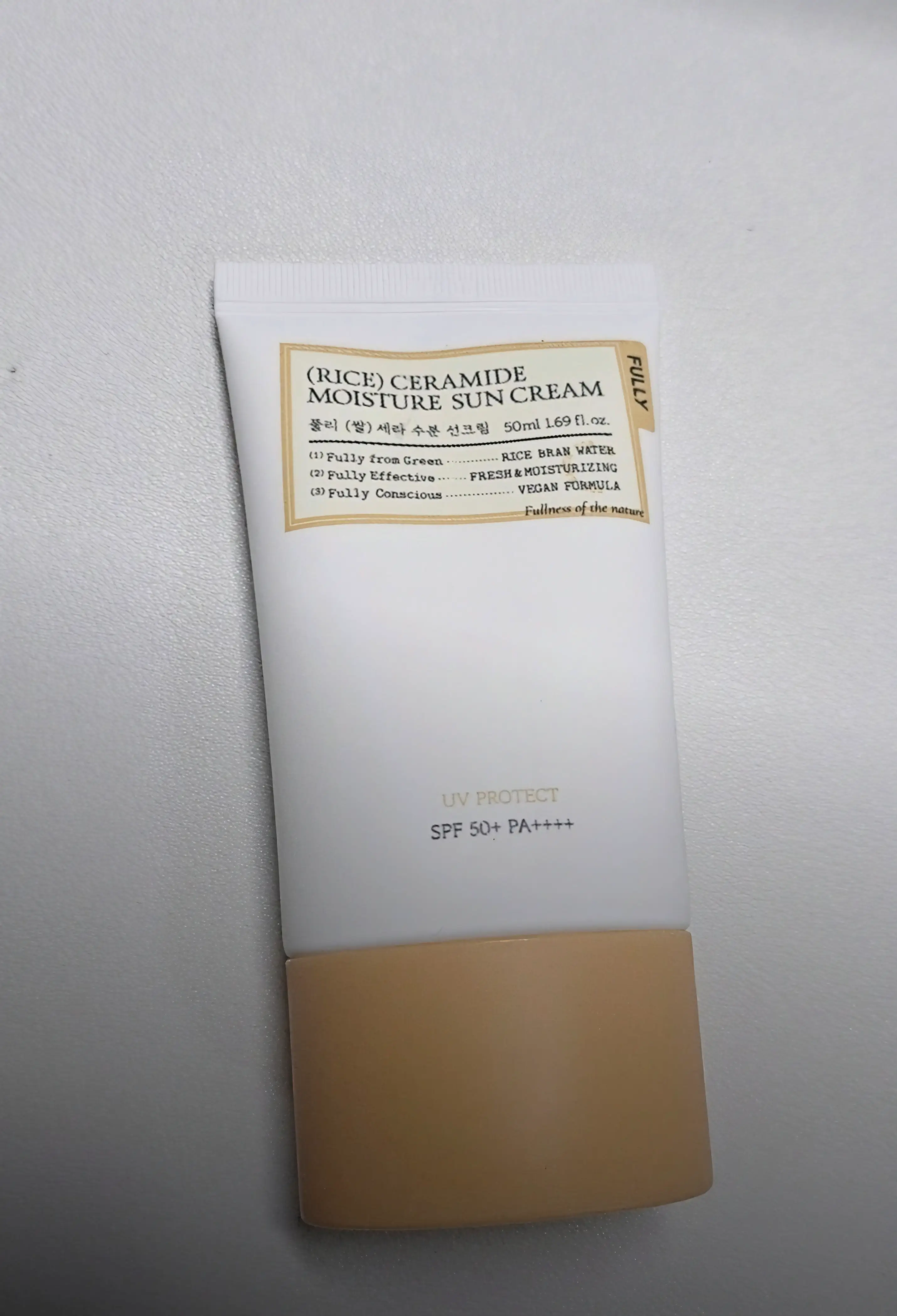 선택된 언니의파우치 리뷰 이미지 - [쌀 세라 수분 선크림]