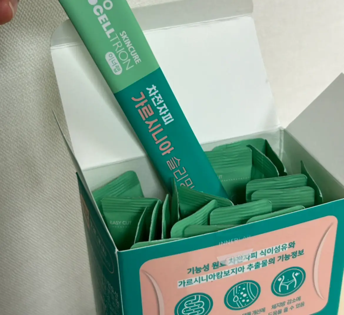 선택된 언니의파우치 리뷰 이미지 - [차전자피 가르시니아 슬리밍 환]