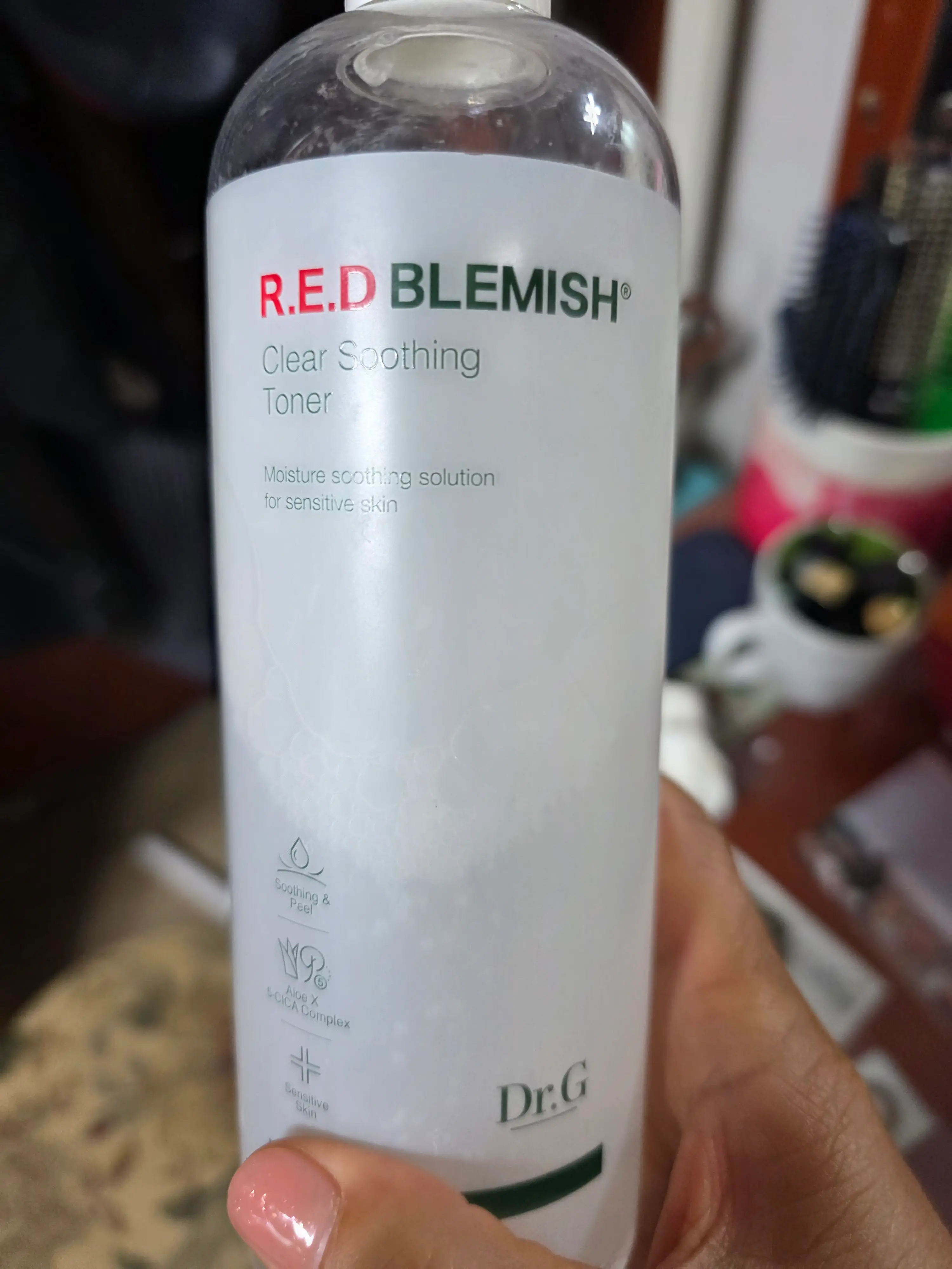 선택된 언니의파우치 리뷰 이미지 - [레드 블레미쉬 클리어 수딩 토너]