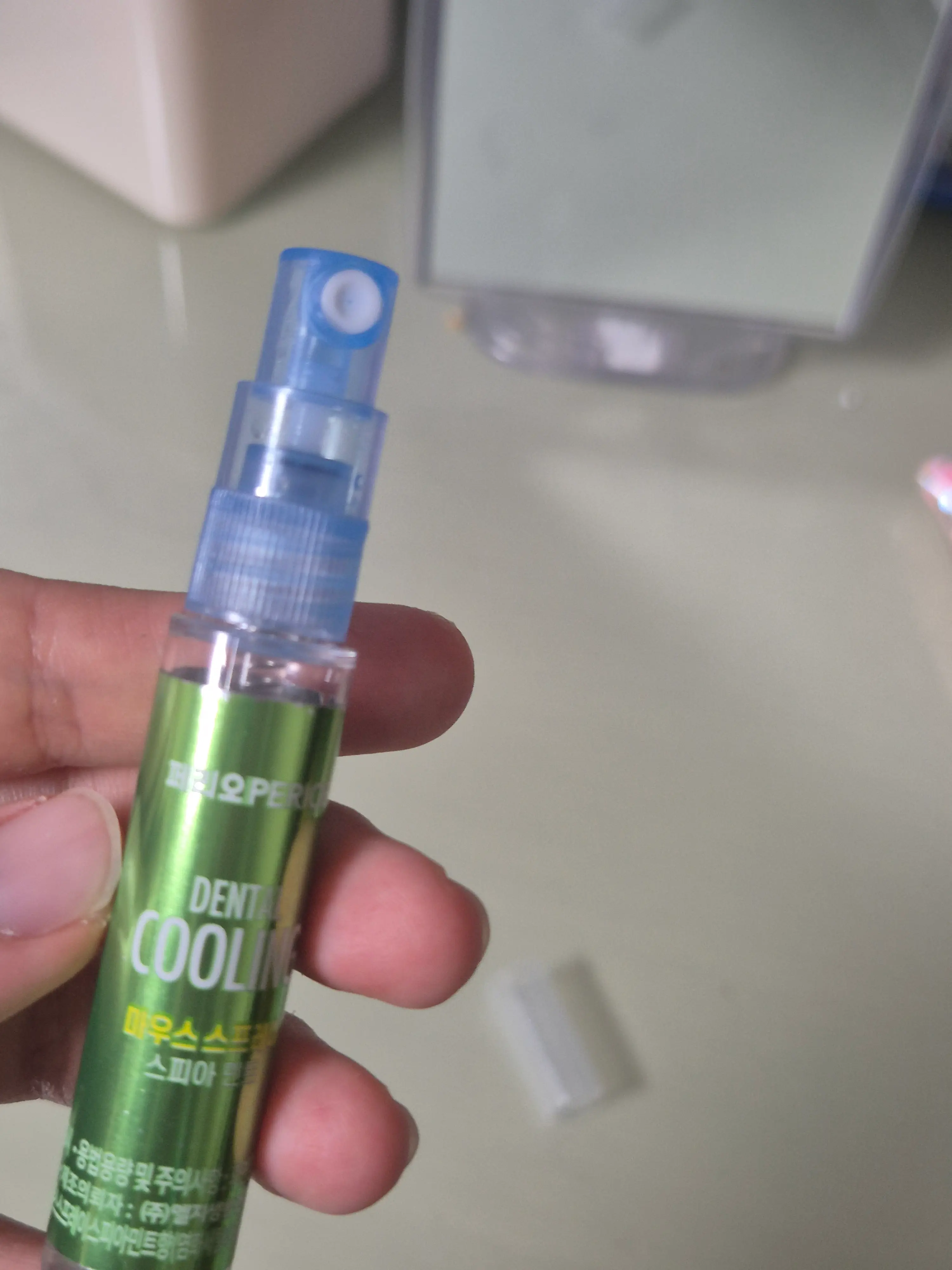 선택된 언니의파우치 리뷰 이미지 - [덴탈쿨링 마우스 스프레이 스피아민트]