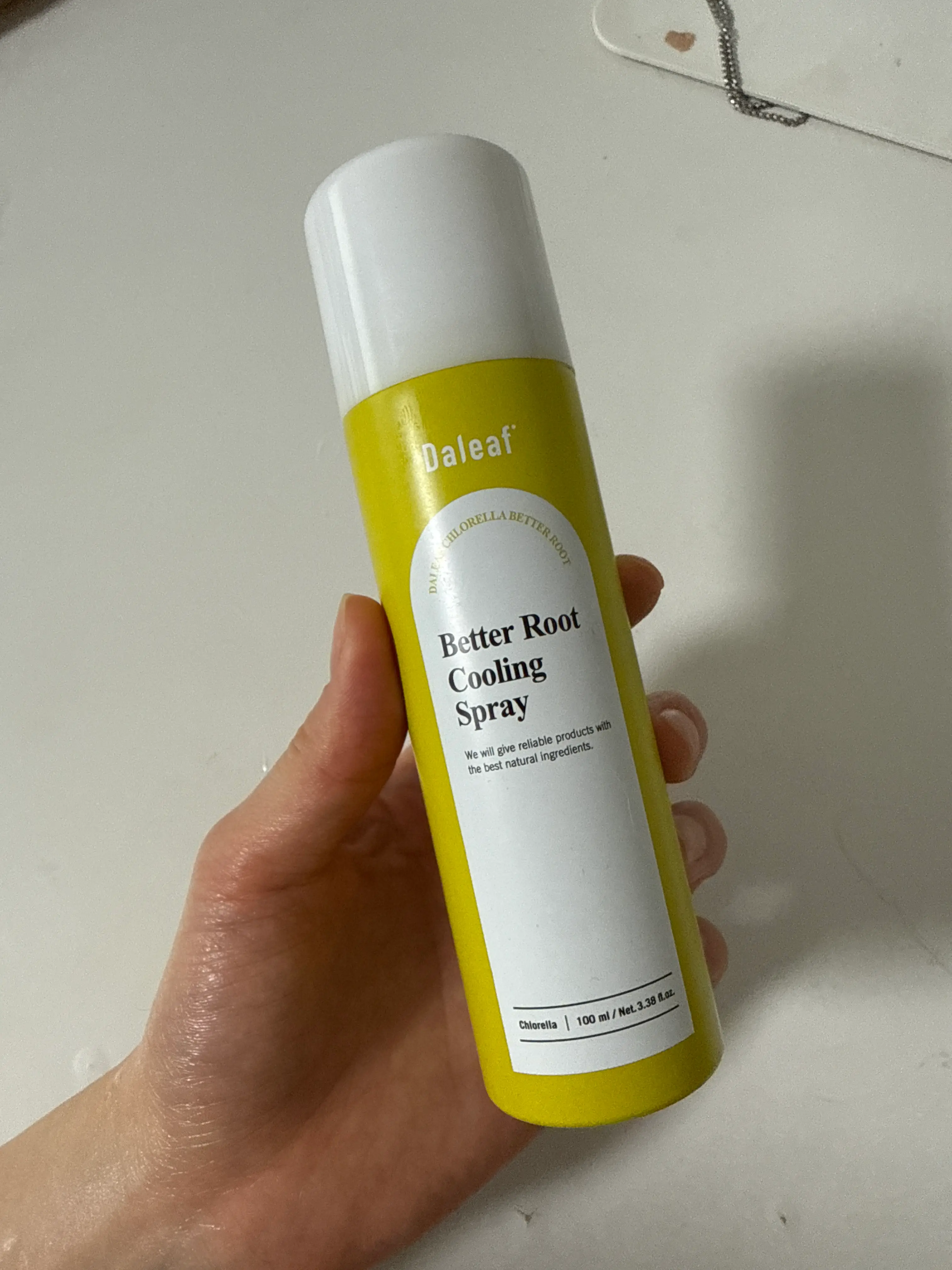 선택된 언니의파우치 리뷰 이미지 - [클로렐라 베러 루트 쿨링스프레이]