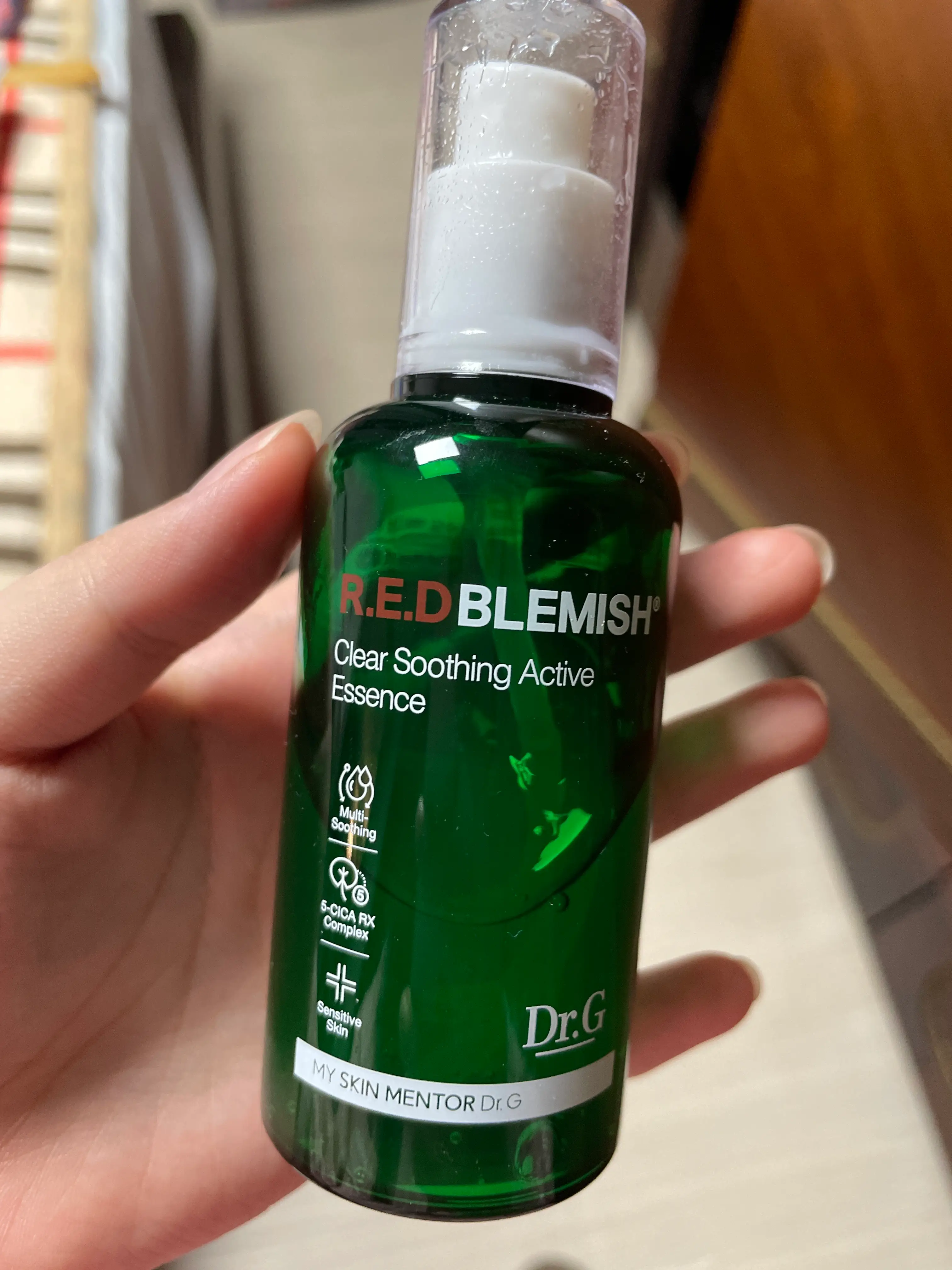 선택된 언니의파우치 리뷰 이미지 - [레드 블레미쉬 클리어 수딩 액티브 에센스]