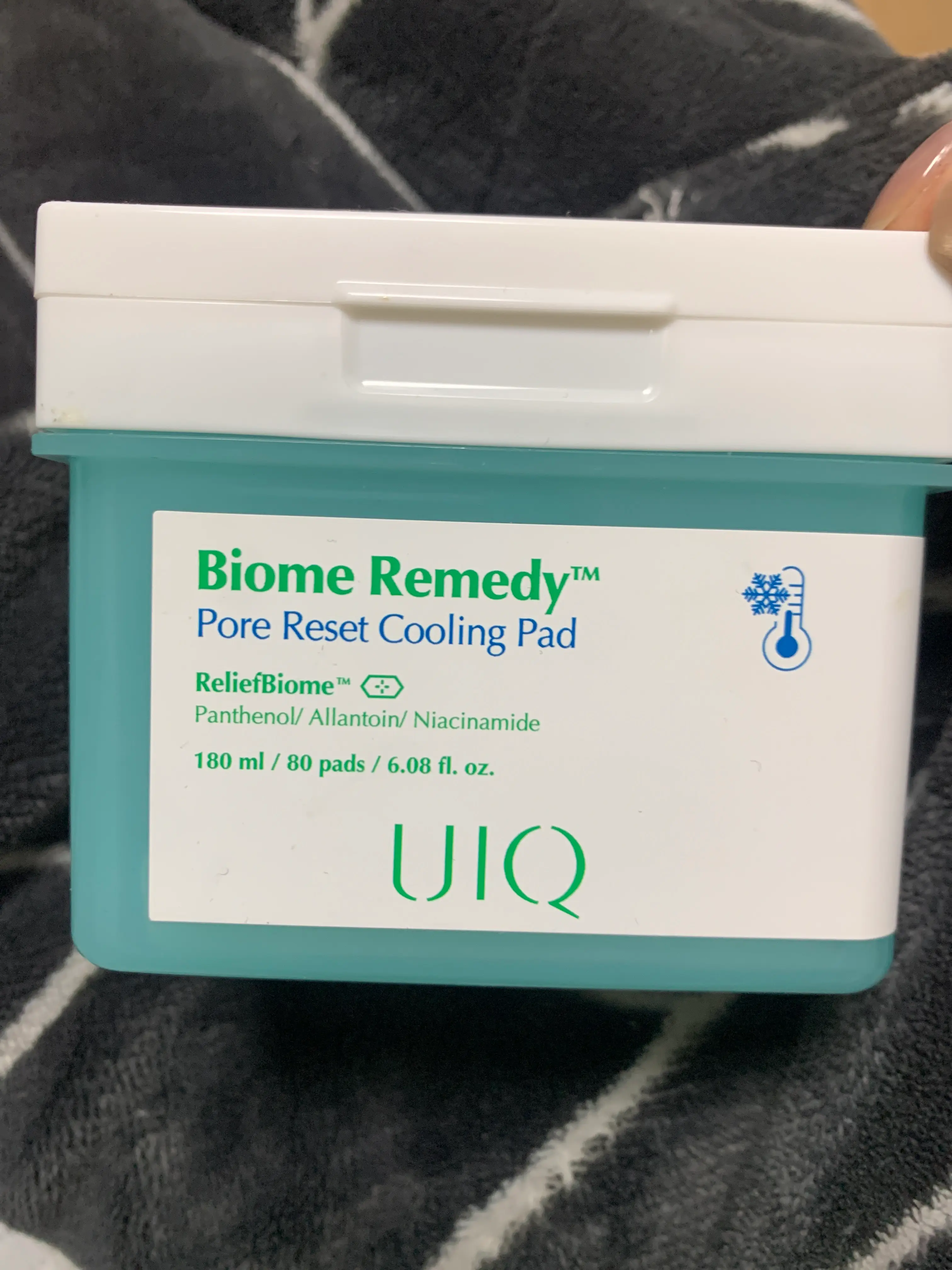 선택된 언니의파우치 리뷰 이미지 - [바이옴 레미디 포어 리셋 쿨링 패드]