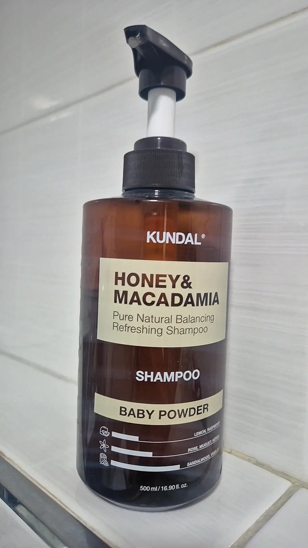 선택된 언니의파우치 리뷰 이미지 - [허니 앤 마카다미아 네이처 샴푸]