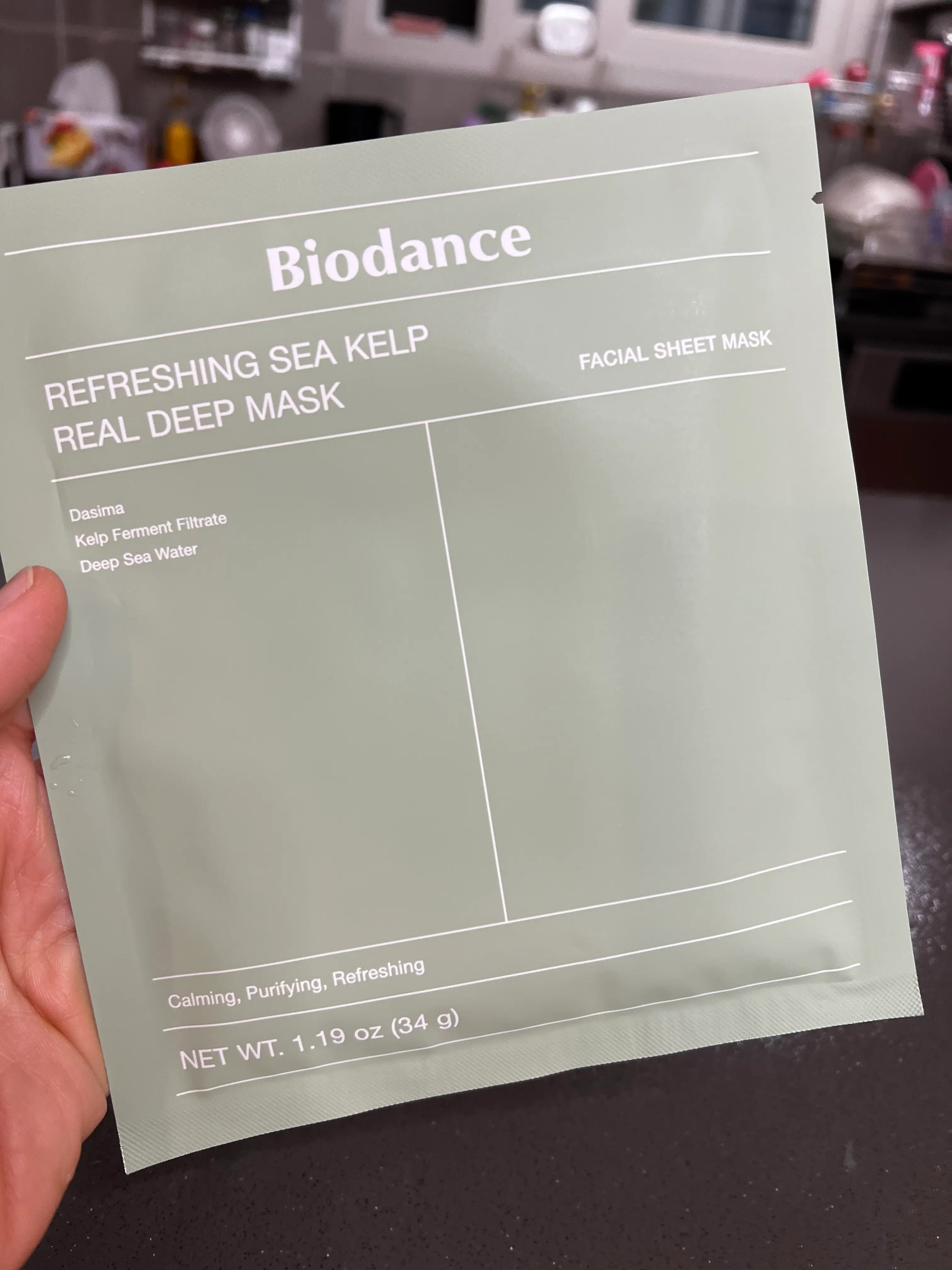 선택된 언니의파우치 리뷰 이미지 - [리프레싱 씨 켈프 리얼 딥 마스크]