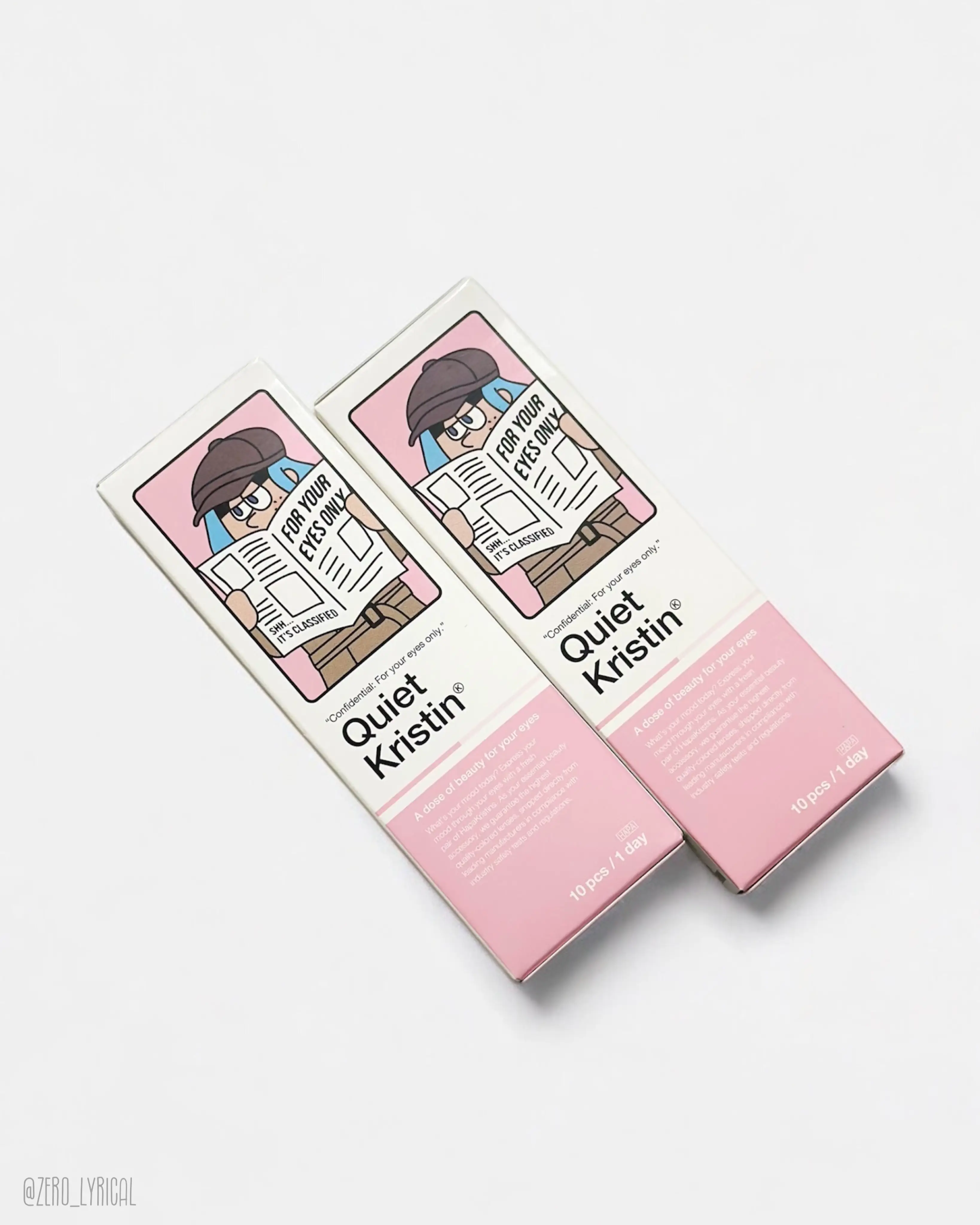 선택된 언니의파우치 리뷰 이미지 - [콰이어트 크리스틴 원데이 글로우 블랙]