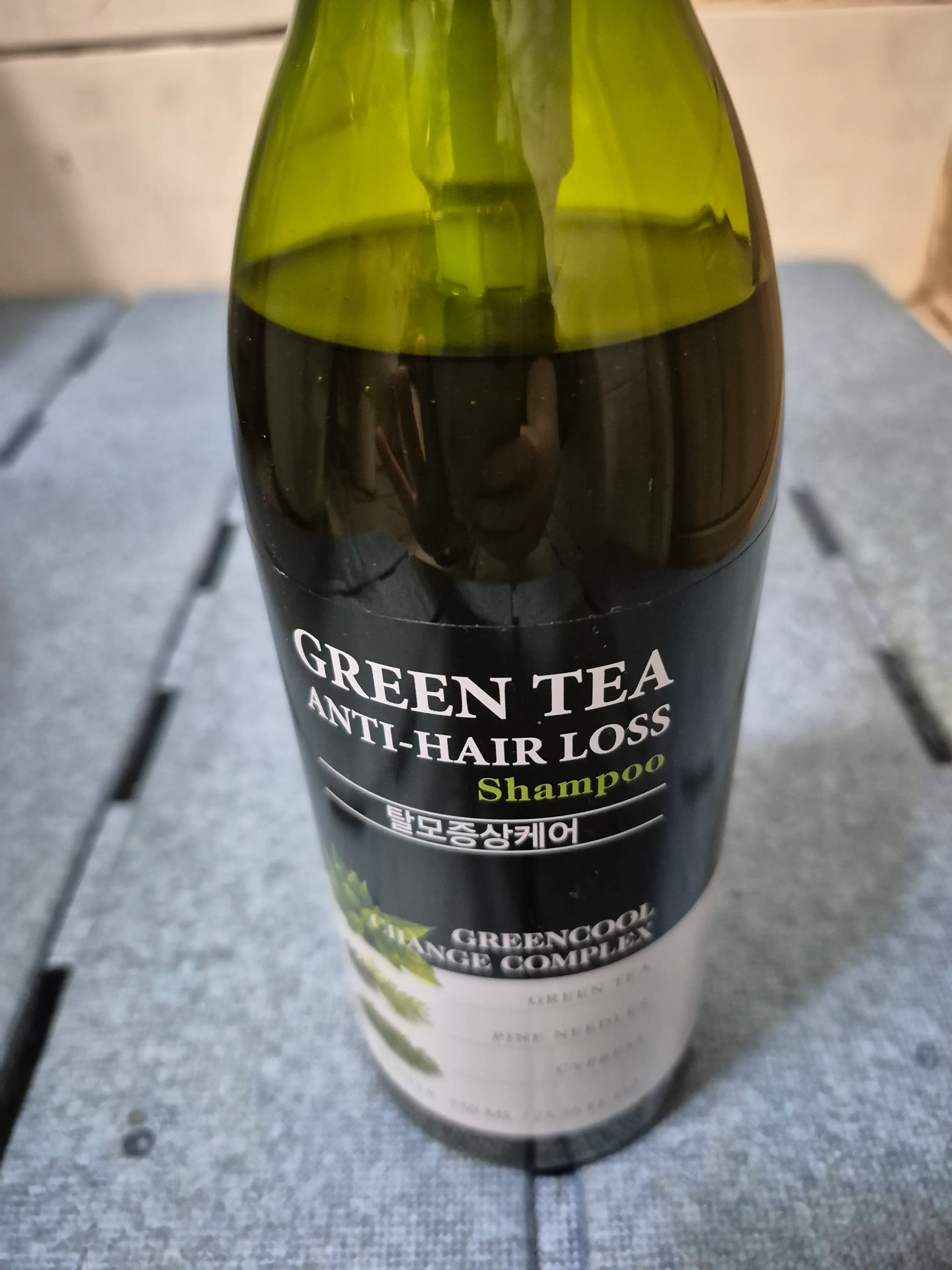 선택된 언니의파우치 리뷰 이미지 - [그린티 안티 헤어로스 샴푸]