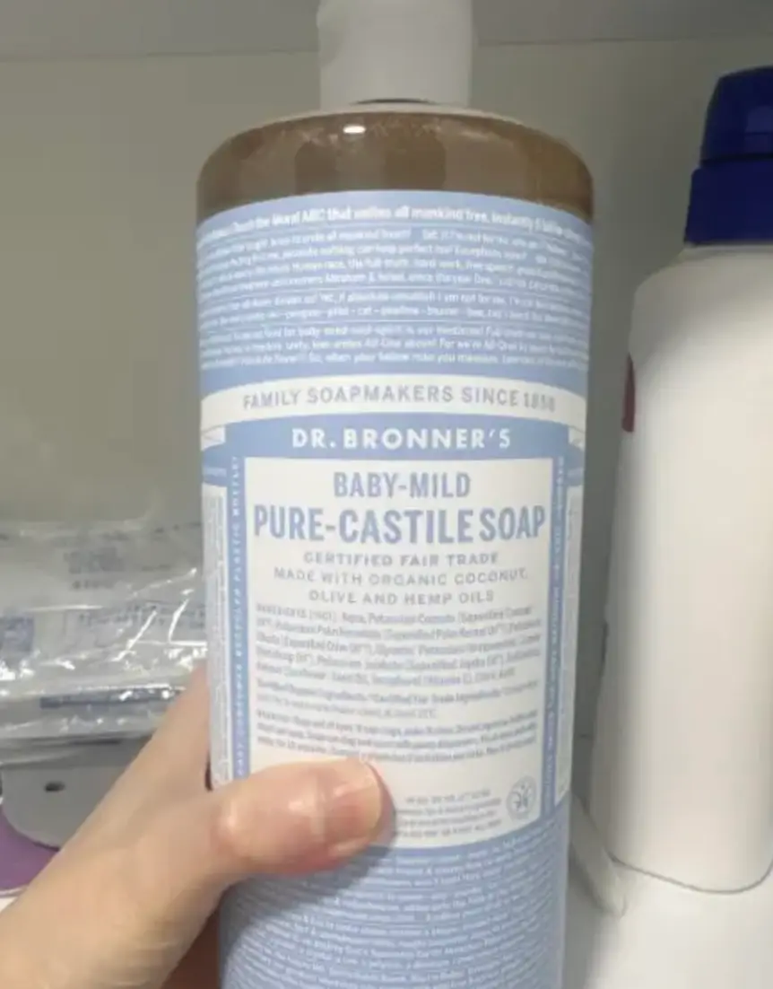 선택된 언니의파우치 리뷰 이미지 - [베이비마일드 퓨어 캐스틸 솝]