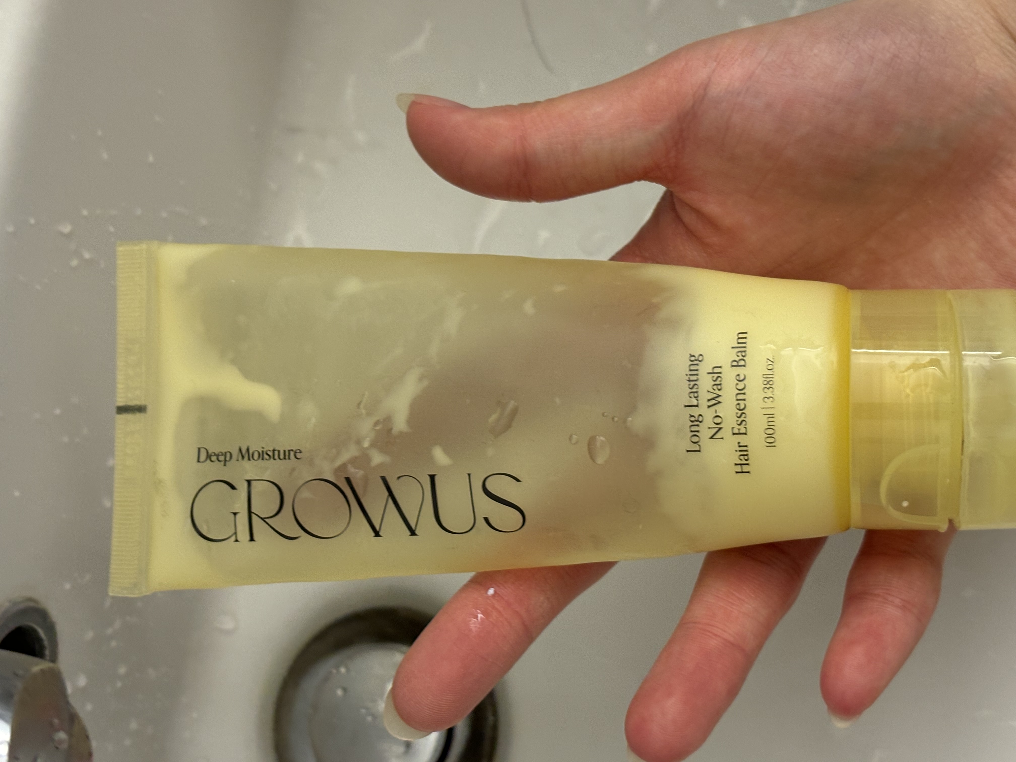 선택된 언니의파우치 리뷰 이미지 - [롱 래스팅 노워시 헤어에센스 밤 딥 모이스춰]