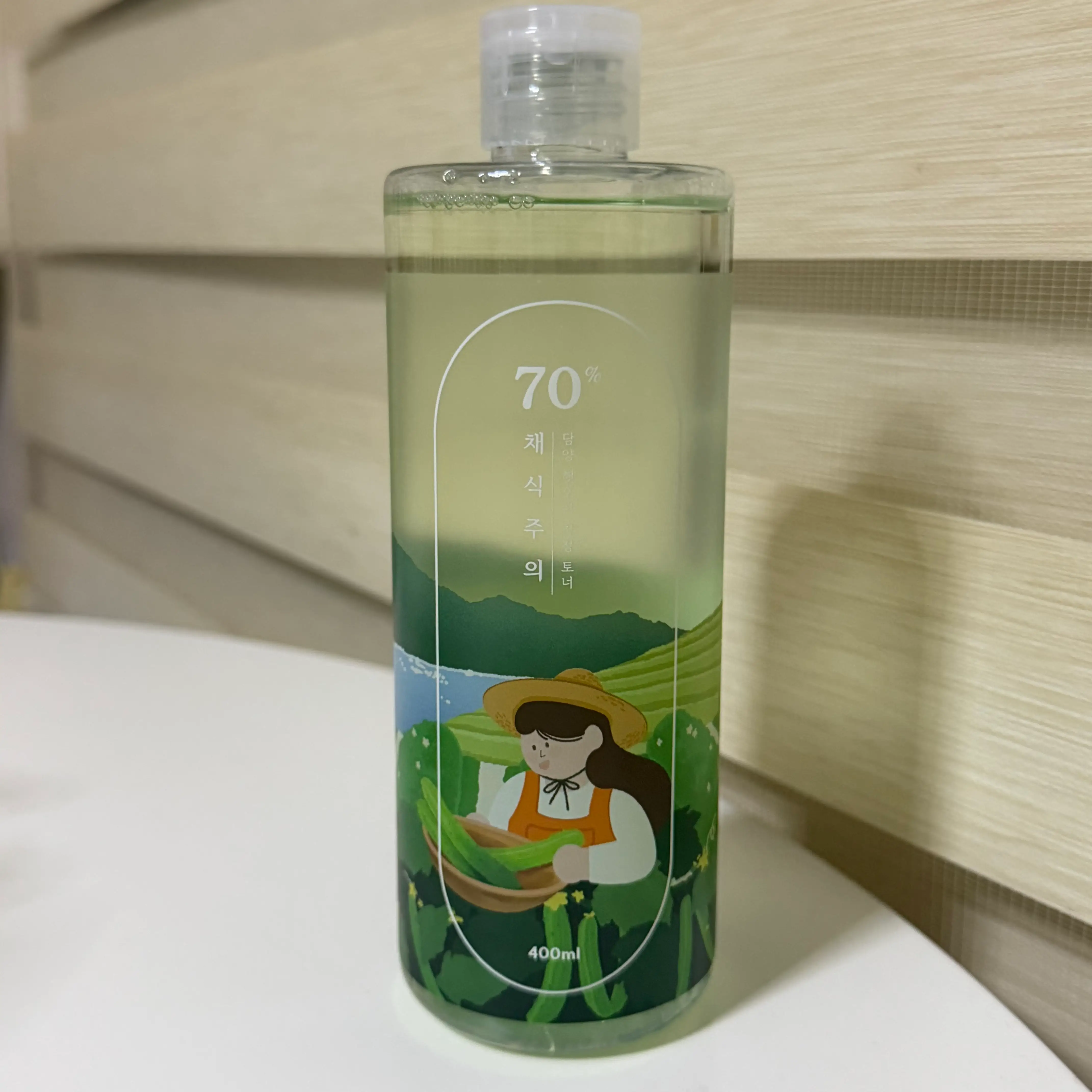 선택된 언니의파우치 리뷰 이미지 - [담양 햇오이 70프로 청정 토너]