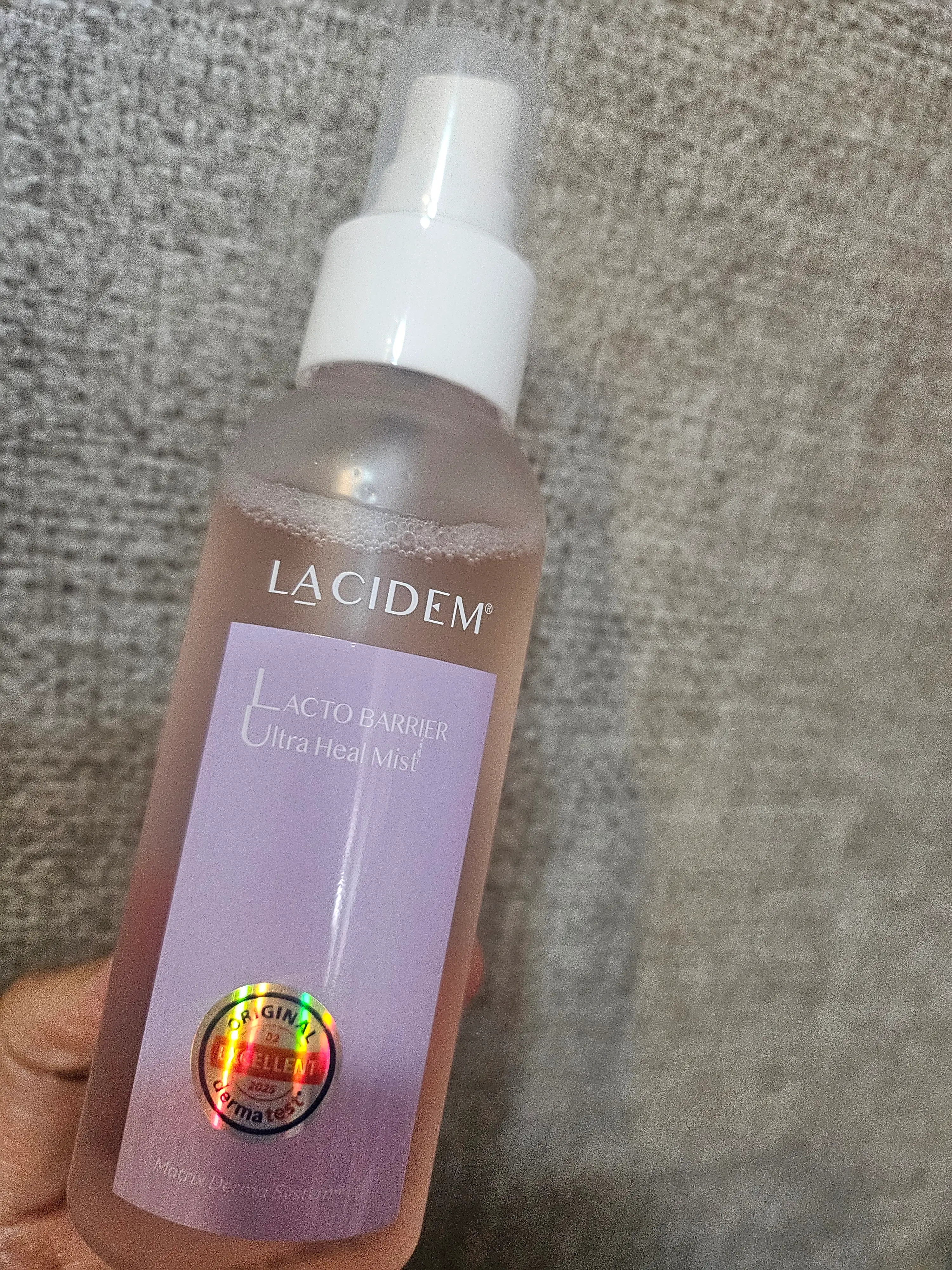 선택된 언니의파우치 리뷰 이미지 - [락토 베리어 울트라 힐 미스트 100ml]