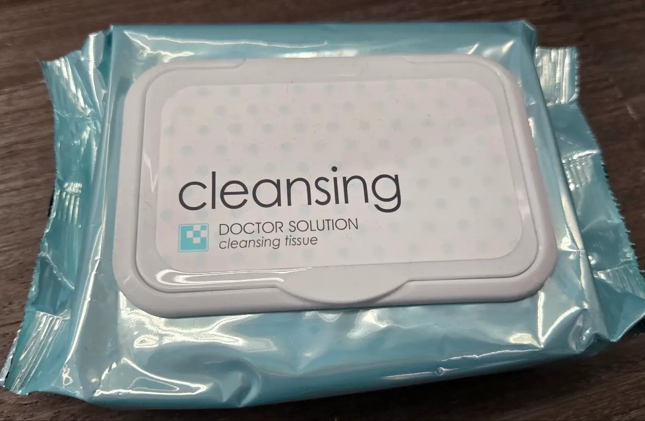 선택된 언니의파우치 리뷰 이미지 - [닥터솔루션 클렌징 티슈]