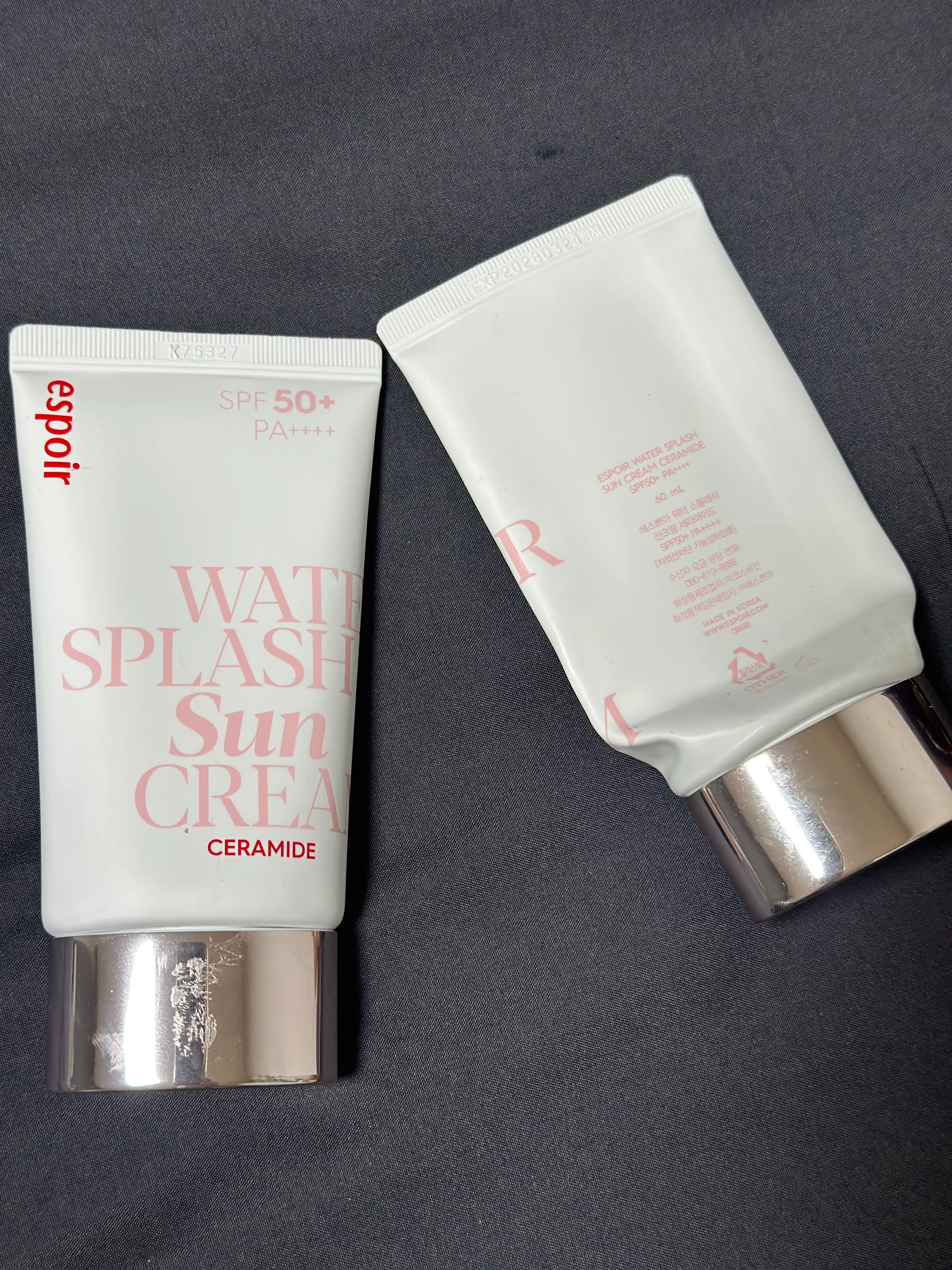 선택된 언니의파우치 리뷰 이미지 - [워터 스플래쉬 선크림 세라마이드]