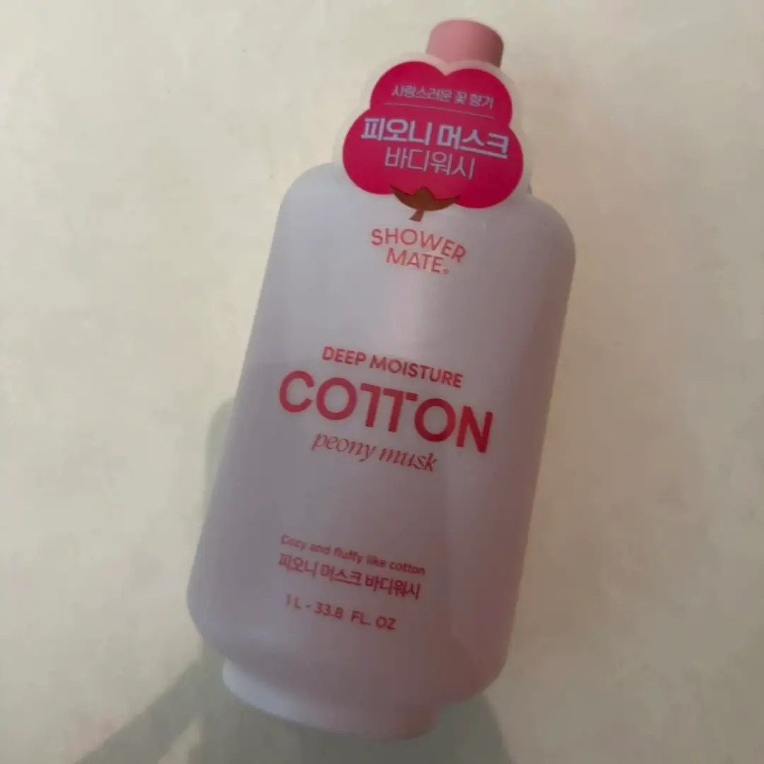 선택된 언니의파우치 리뷰 이미지 - [딥 모이스처 코튼 바디워시 피오니머스크]