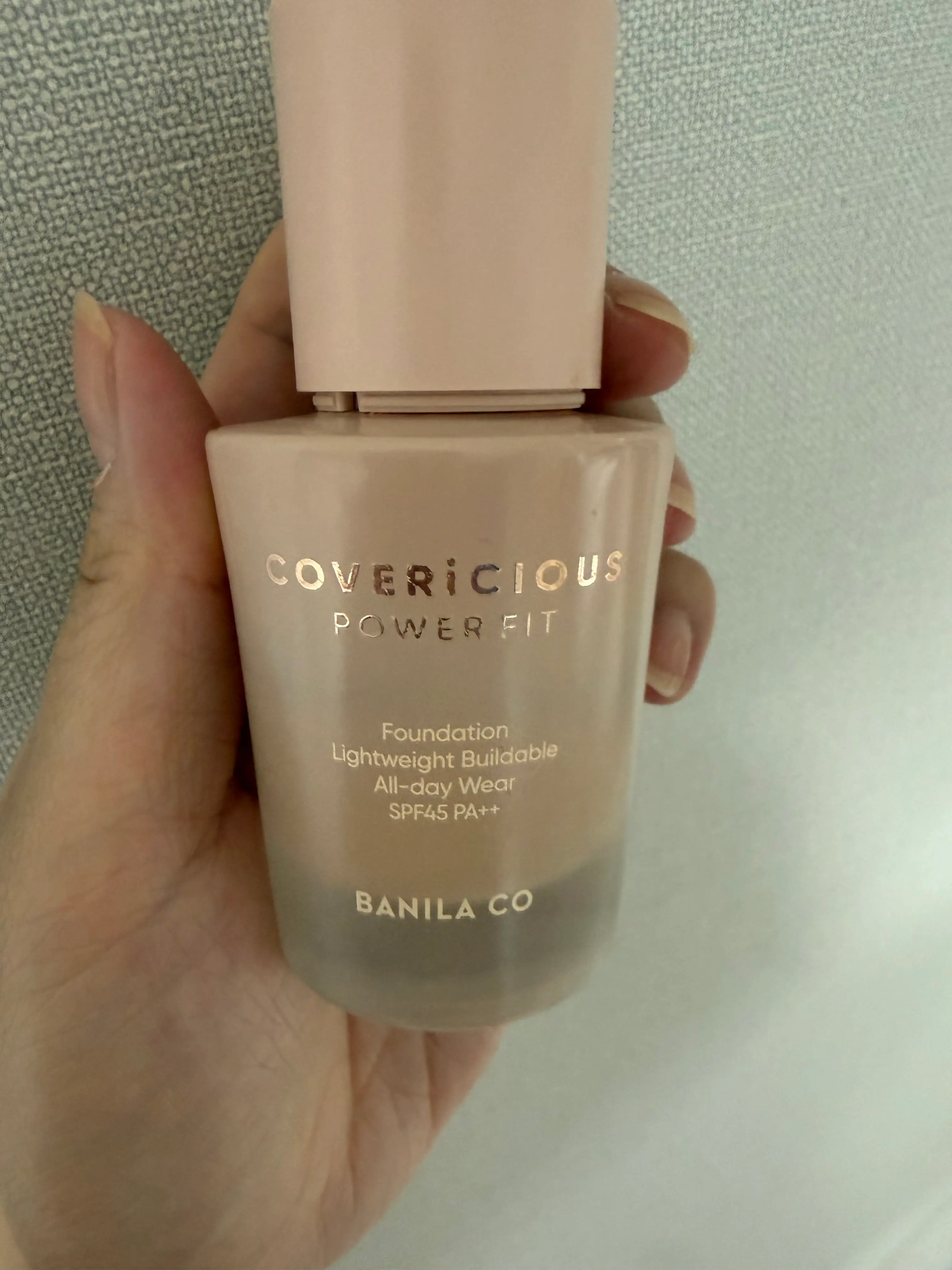 선택된 언니의파우치 리뷰 이미지 - [커버리셔스 파워 핏 파운데이션]