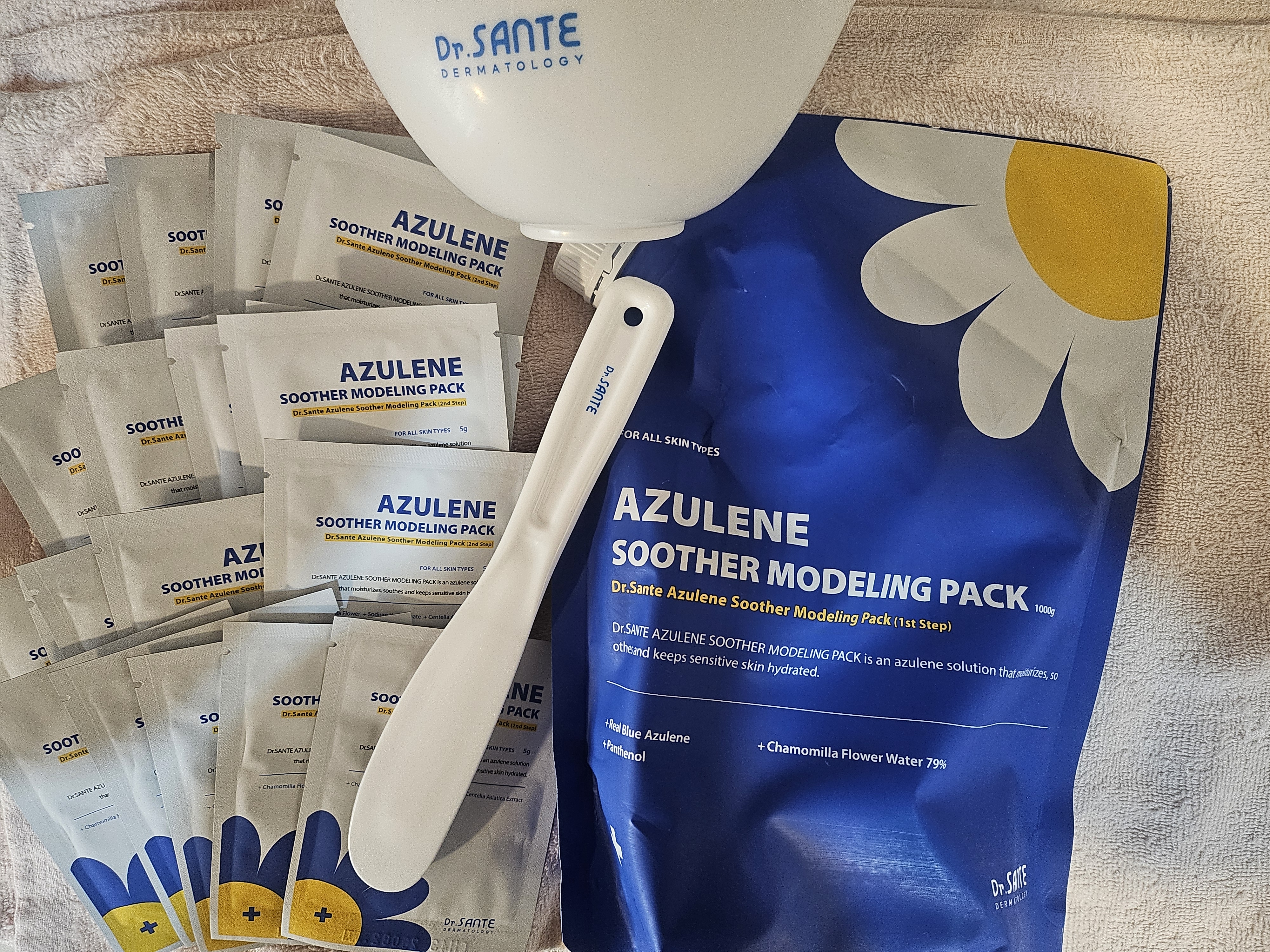 선택된 언니의파우치 리뷰 이미지 - [아줄렌 수더 모델링 팩]