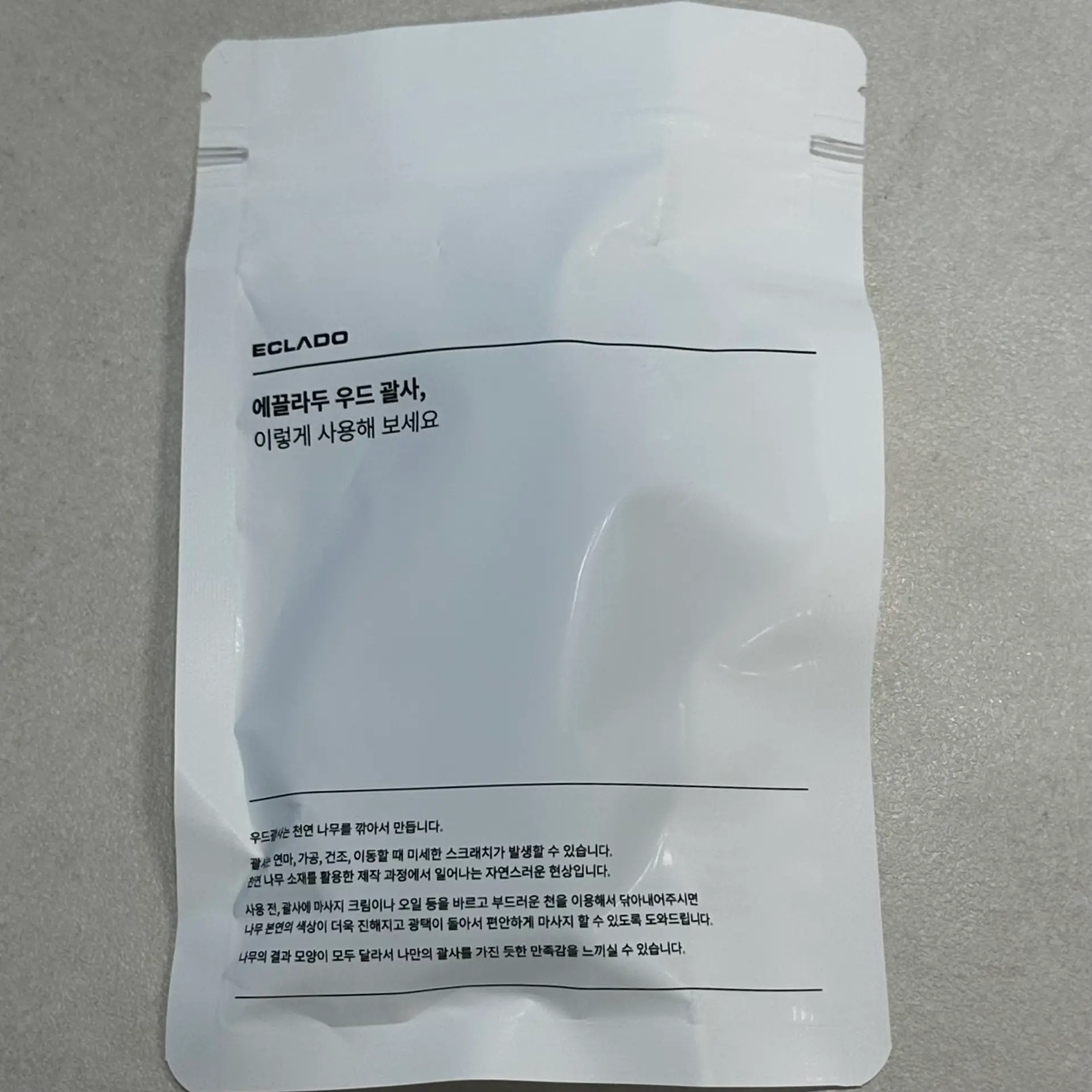 선택된 언니의파우치 리뷰 이미지 - [골든 샌달우드 빗 괄사]