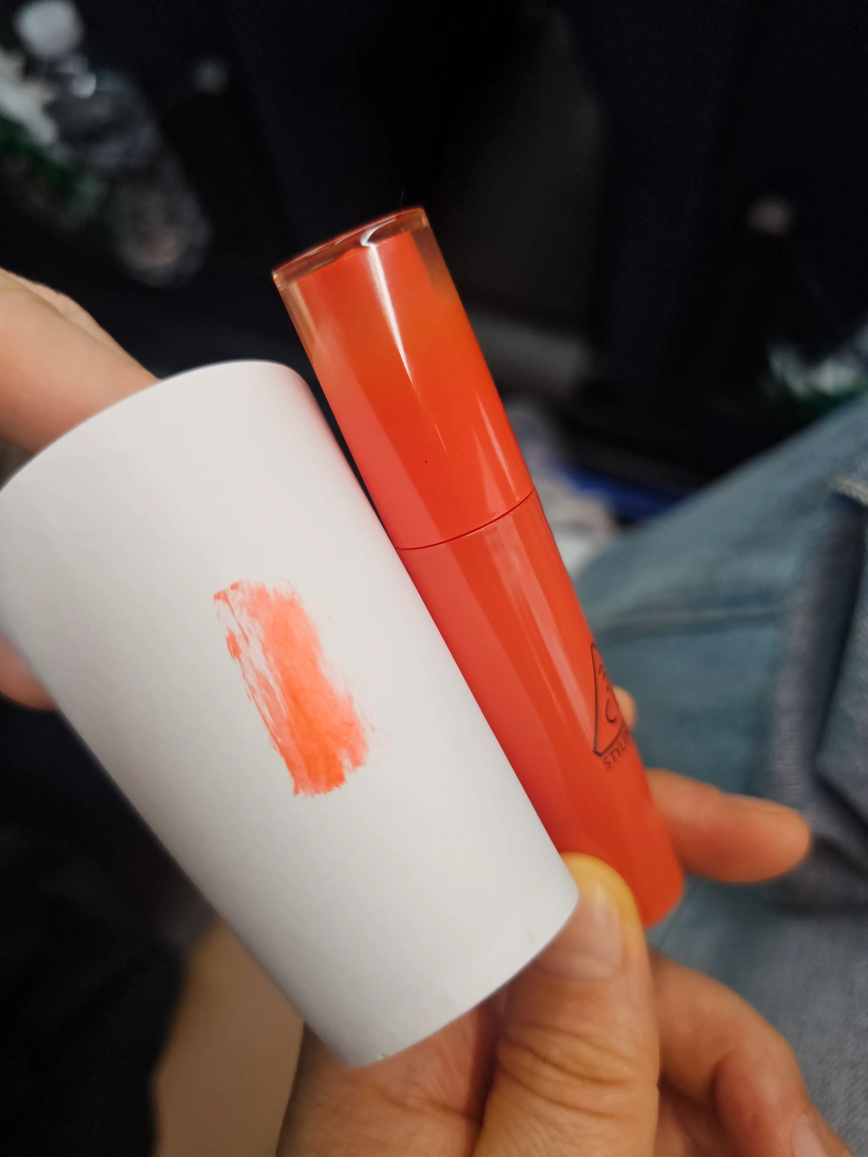 선택된 언니의파우치 리뷰 이미지 - [레이지 팝 립 스테인]