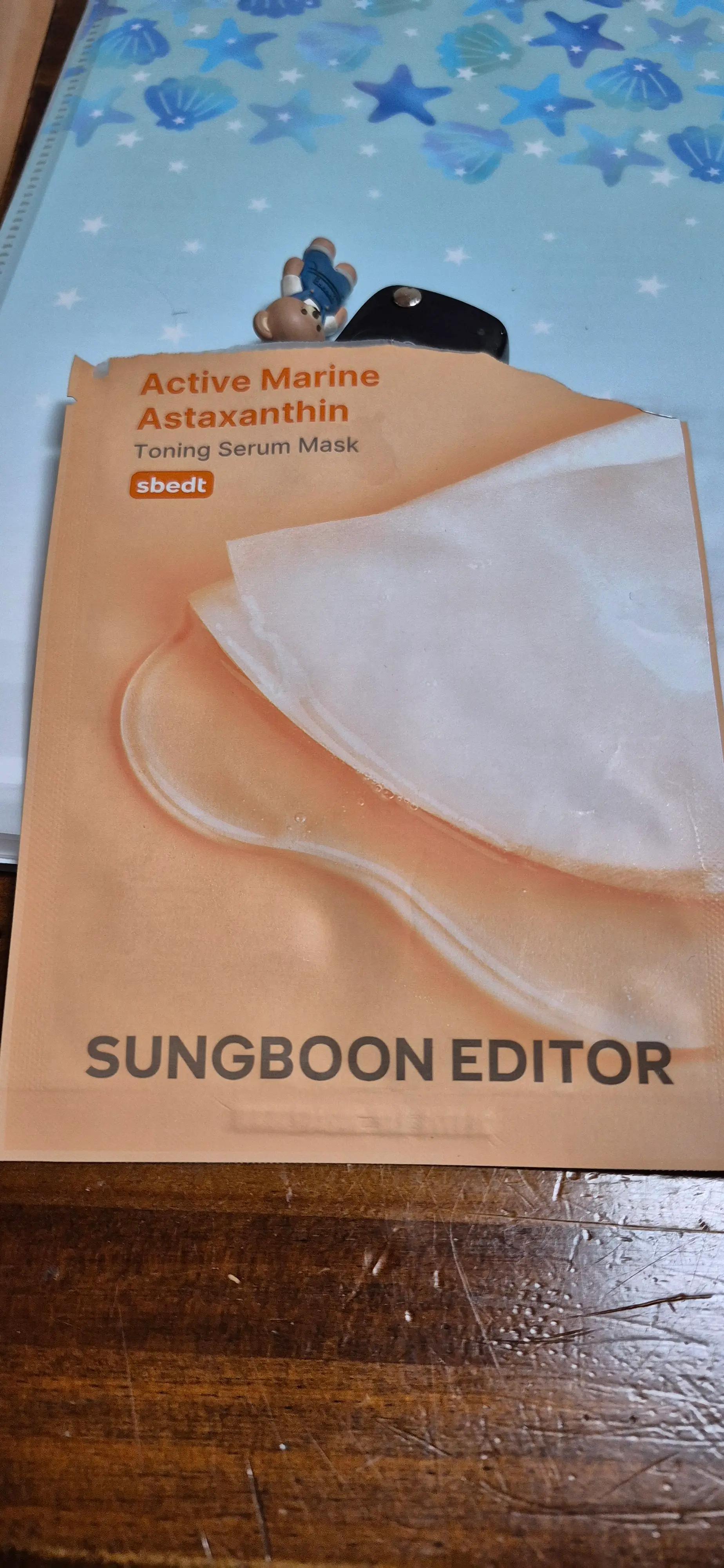 선택된 언니의파우치 리뷰 이미지 - [액티브 마린 아스타잔틴 토닝 세럼 마스크]