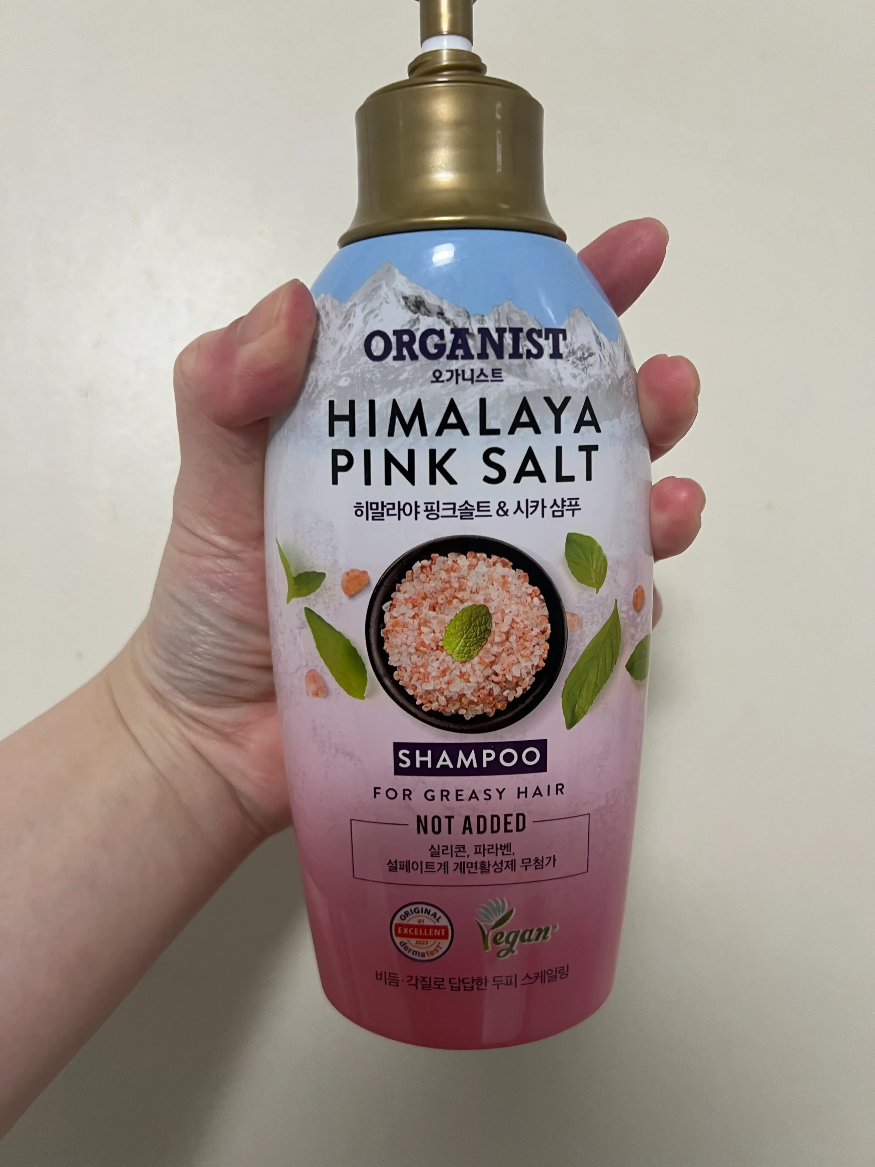 선택된 언니의파우치 리뷰 이미지 - [히말라야 핑크솔트 두피스케일링 샴푸]