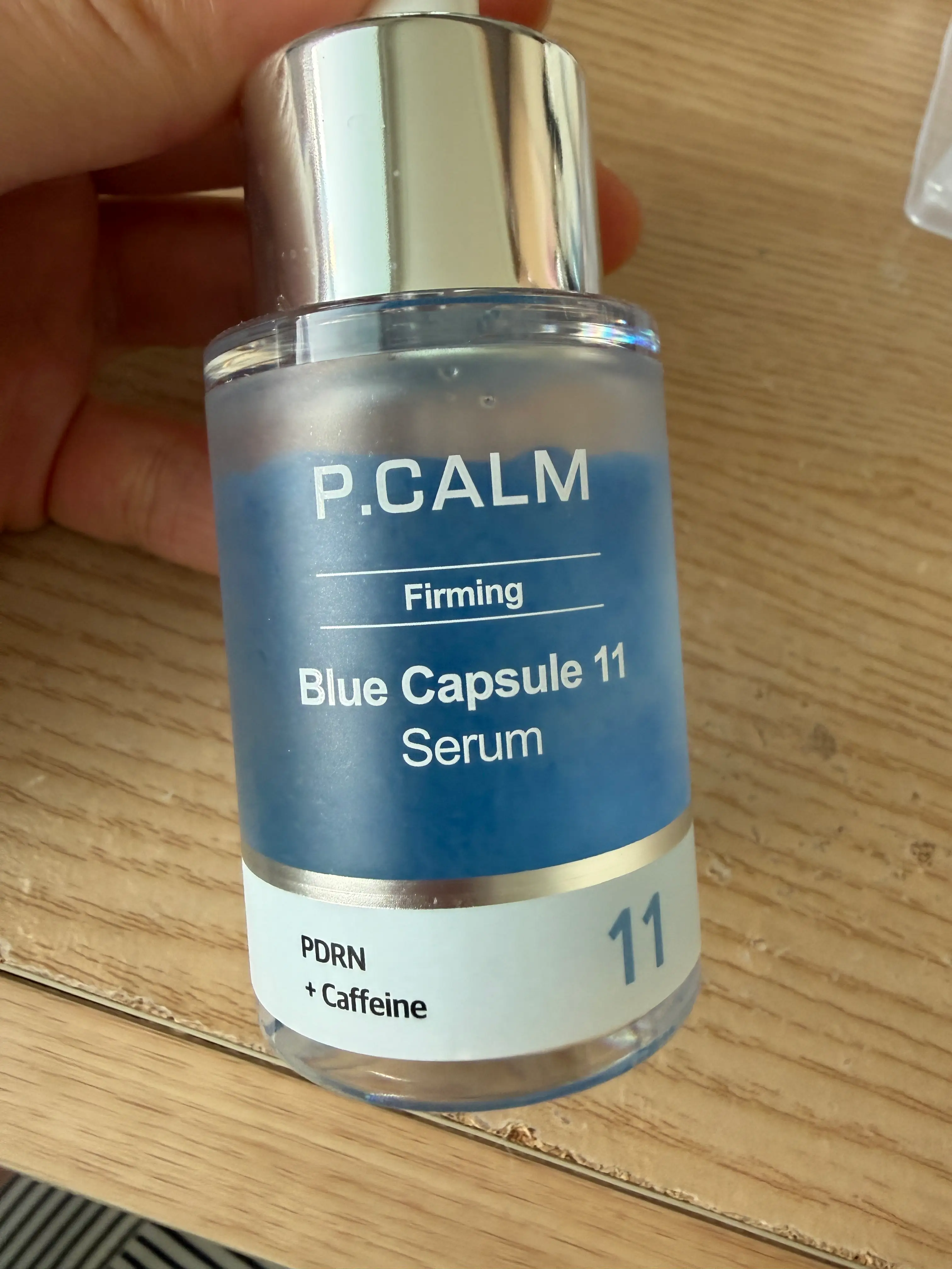 선택된 언니의파우치 리뷰 이미지 - [PDRN 카페인 블루 캡슐 11 세럼]