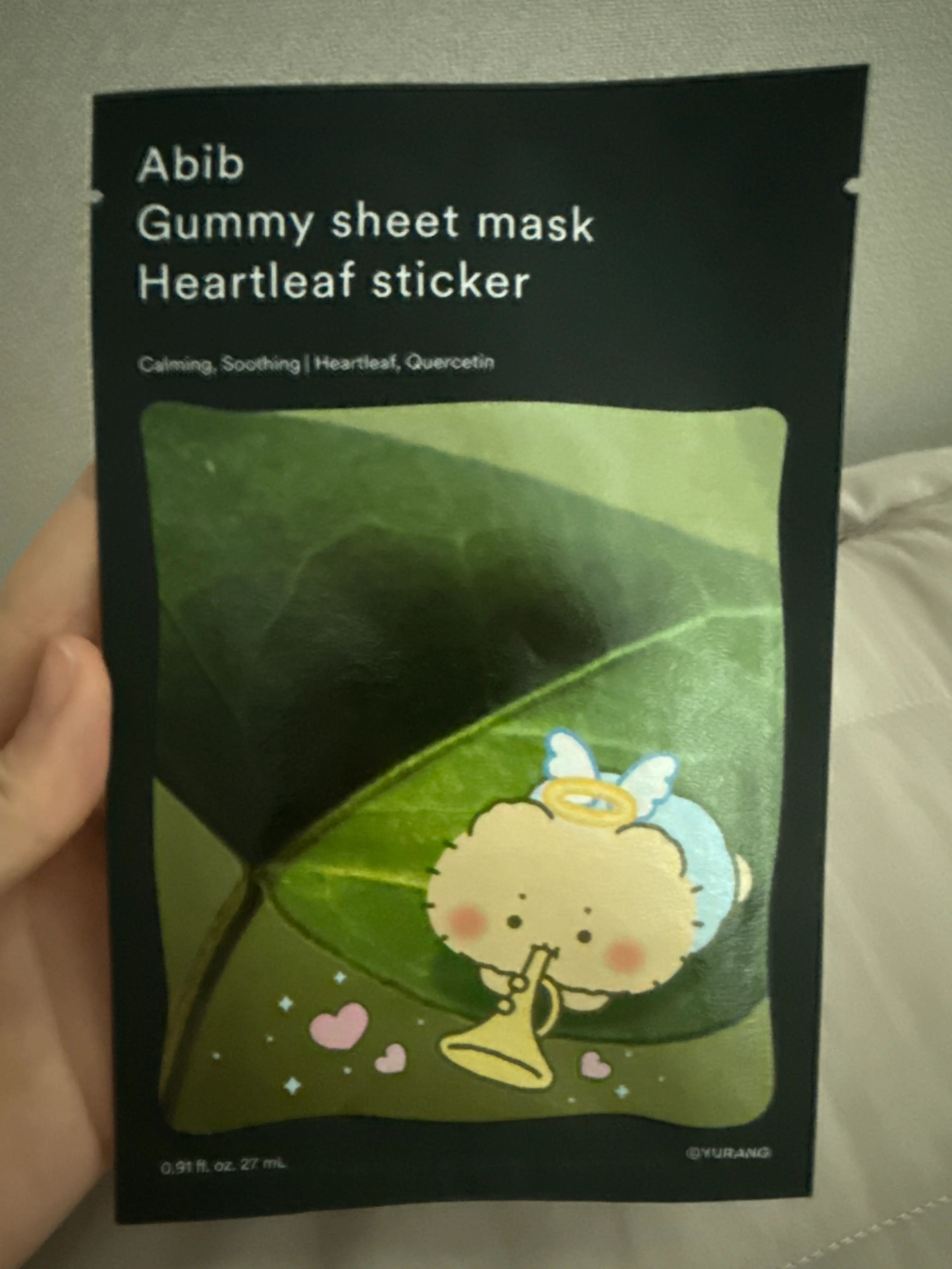 선택된 언니의파우치 리뷰 이미지 - [껌딱지 시트 마스크 어성초 스티커]