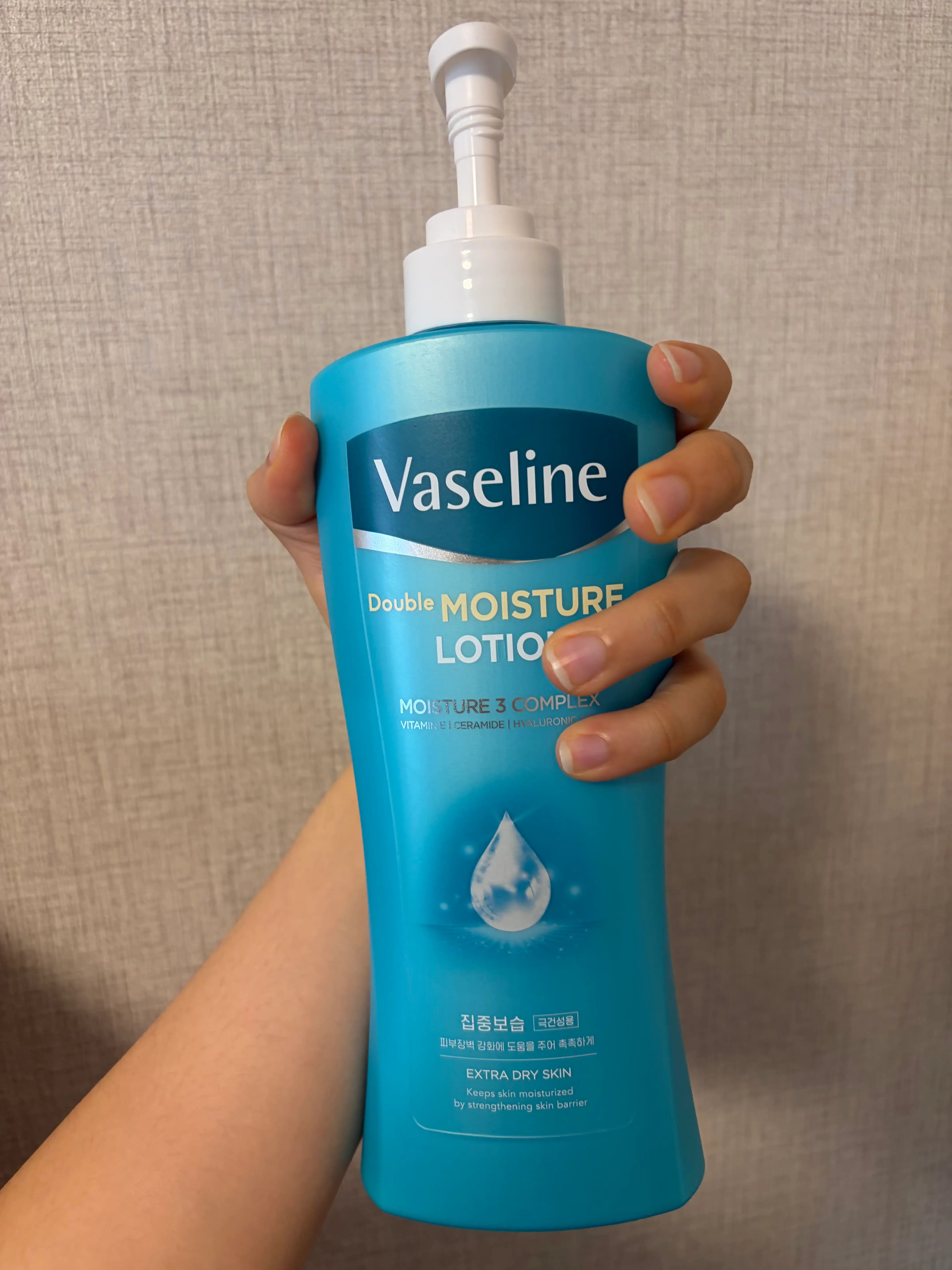 선택된 언니의파우치 리뷰 이미지 - [바세린 데일리 더블 모이스춰 로션]