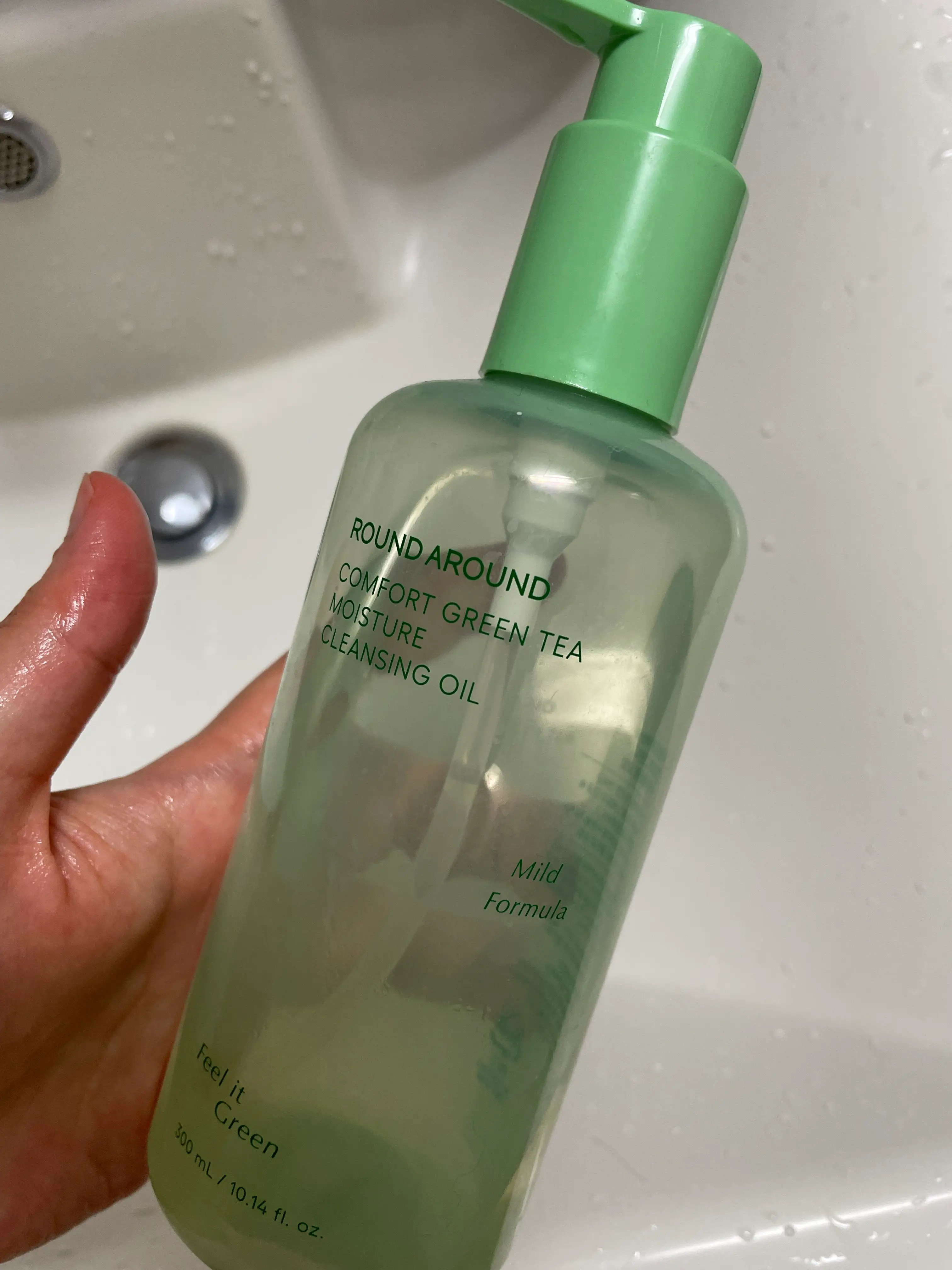 선택된 언니의파우치 리뷰 이미지 - [그린티 수분 클렌징 오일]