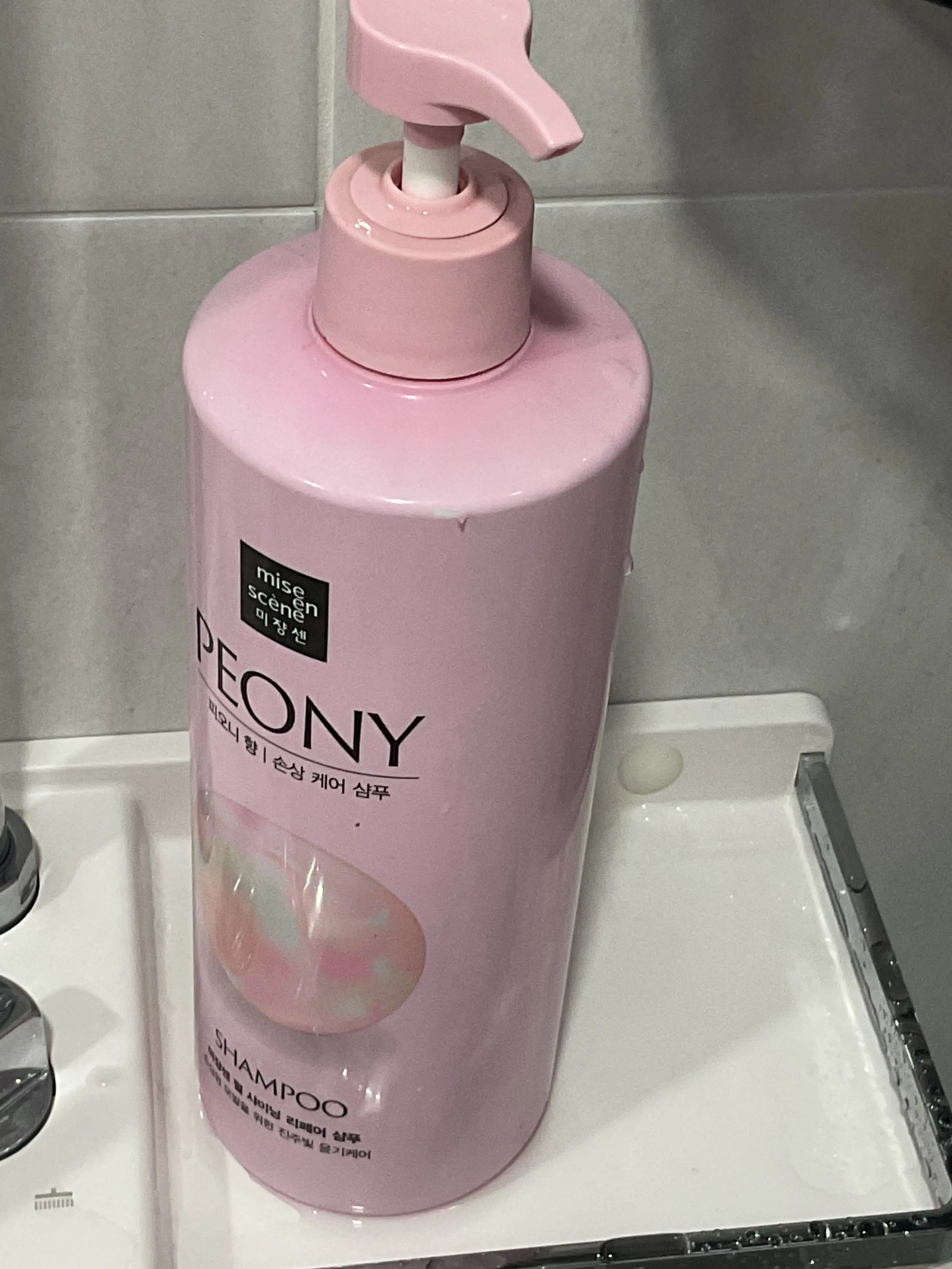 선택된 언니의파우치 리뷰 이미지 - [펄 샤이닝 리페어 샴푸 피오니]