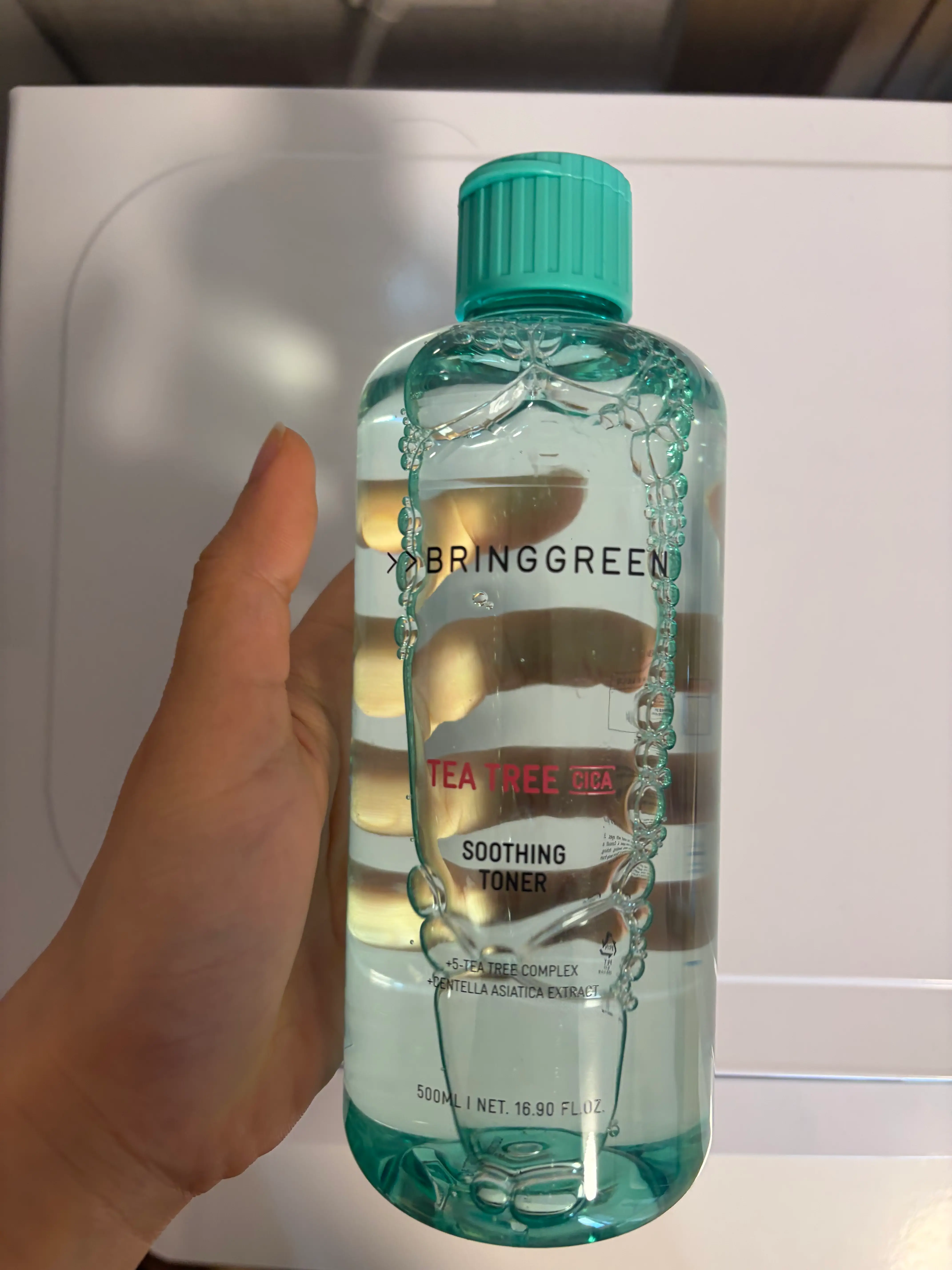 선택된 언니의파우치 리뷰 이미지 - [티트리 시카 수딩 토너]