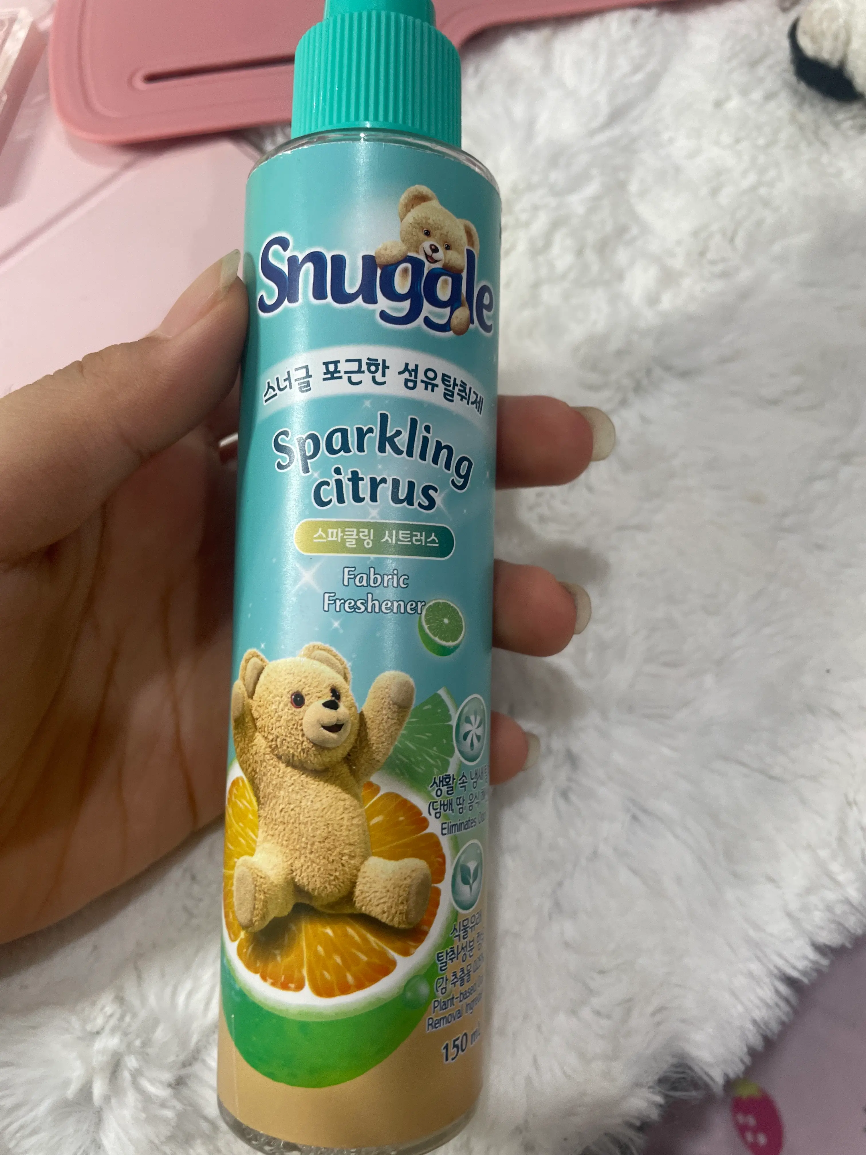선택된 언니의파우치 리뷰 이미지 - [섬유탈취제 [스파클링 시트러스]]
