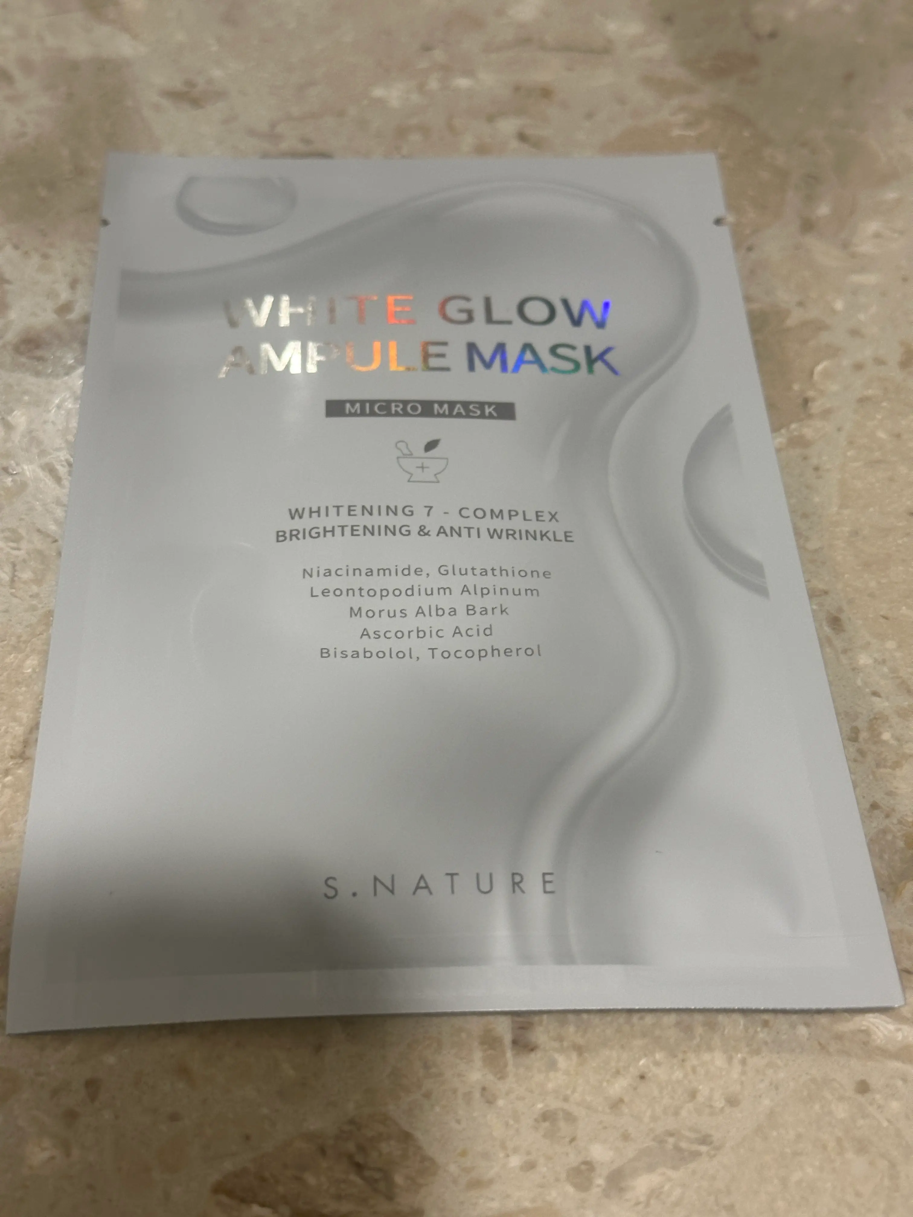 선택된 언니의파우치 리뷰 이미지 - [화이트 글로우 앰플 마스크]