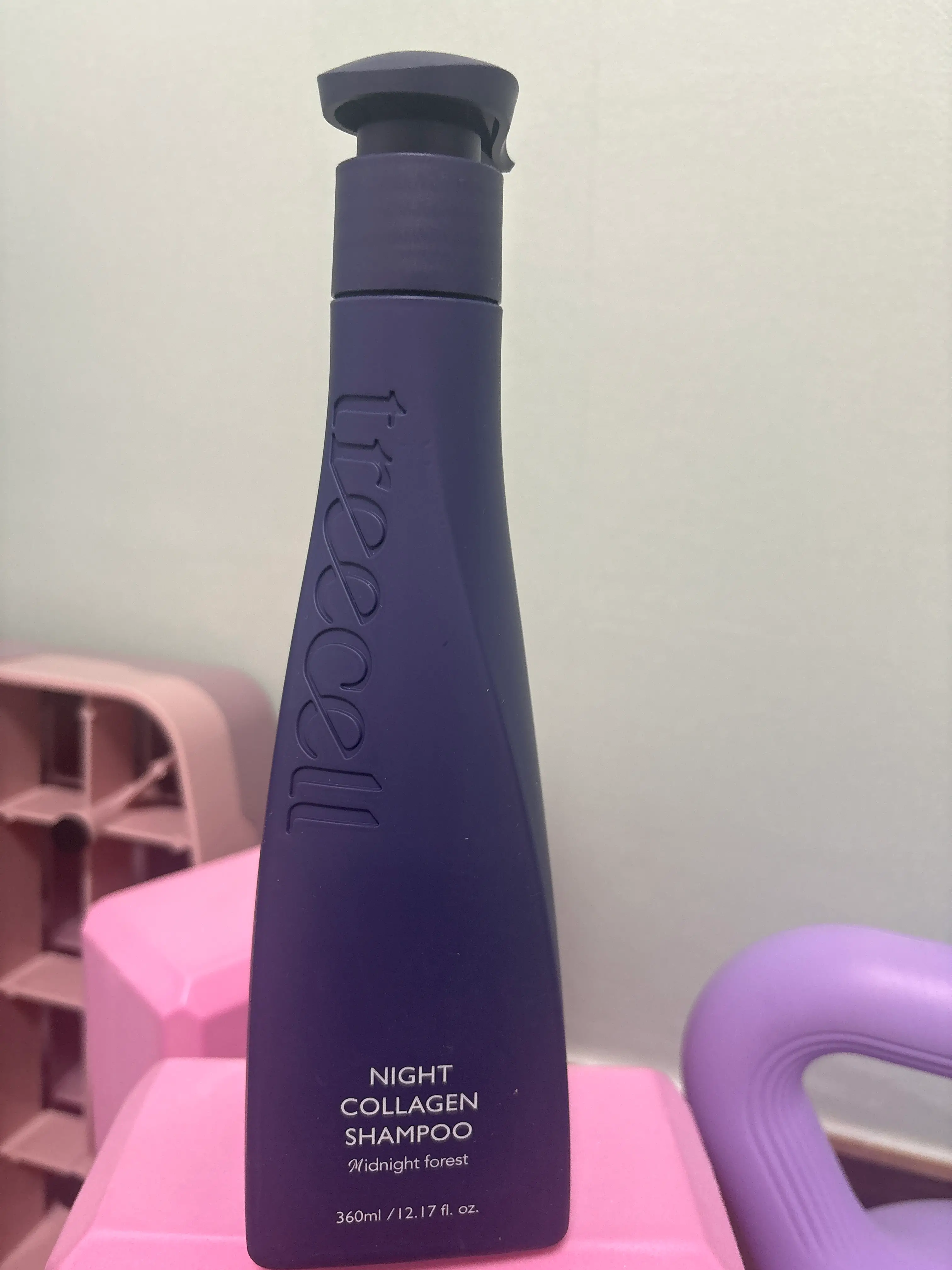 선택된 언니의파우치 리뷰 이미지 - [나이트 콜라겐 샴푸 미드나잇 포레스트]