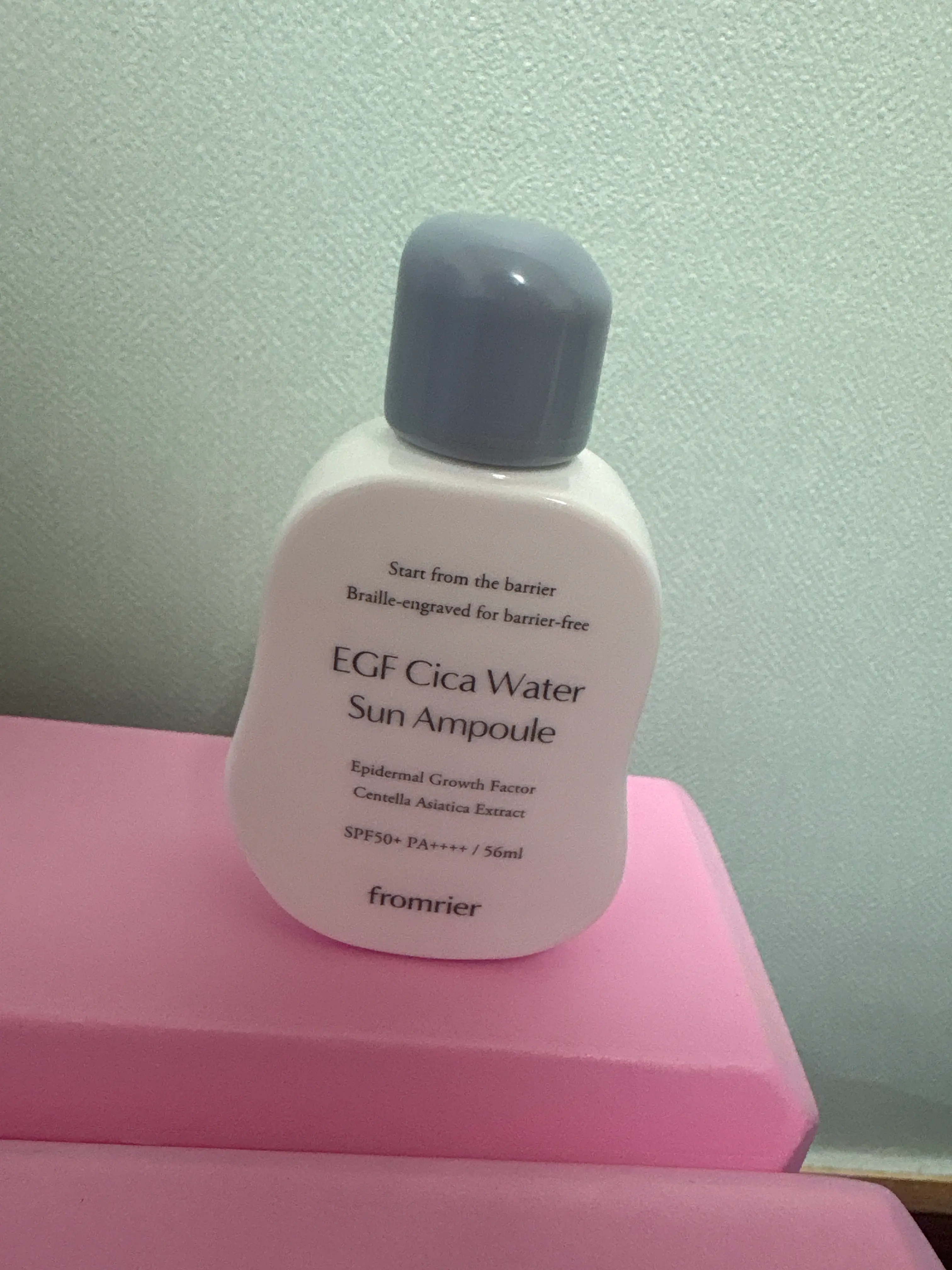 선택된 언니의파우치 리뷰 이미지 - [비건 EGF 시카 워터 선앰플]