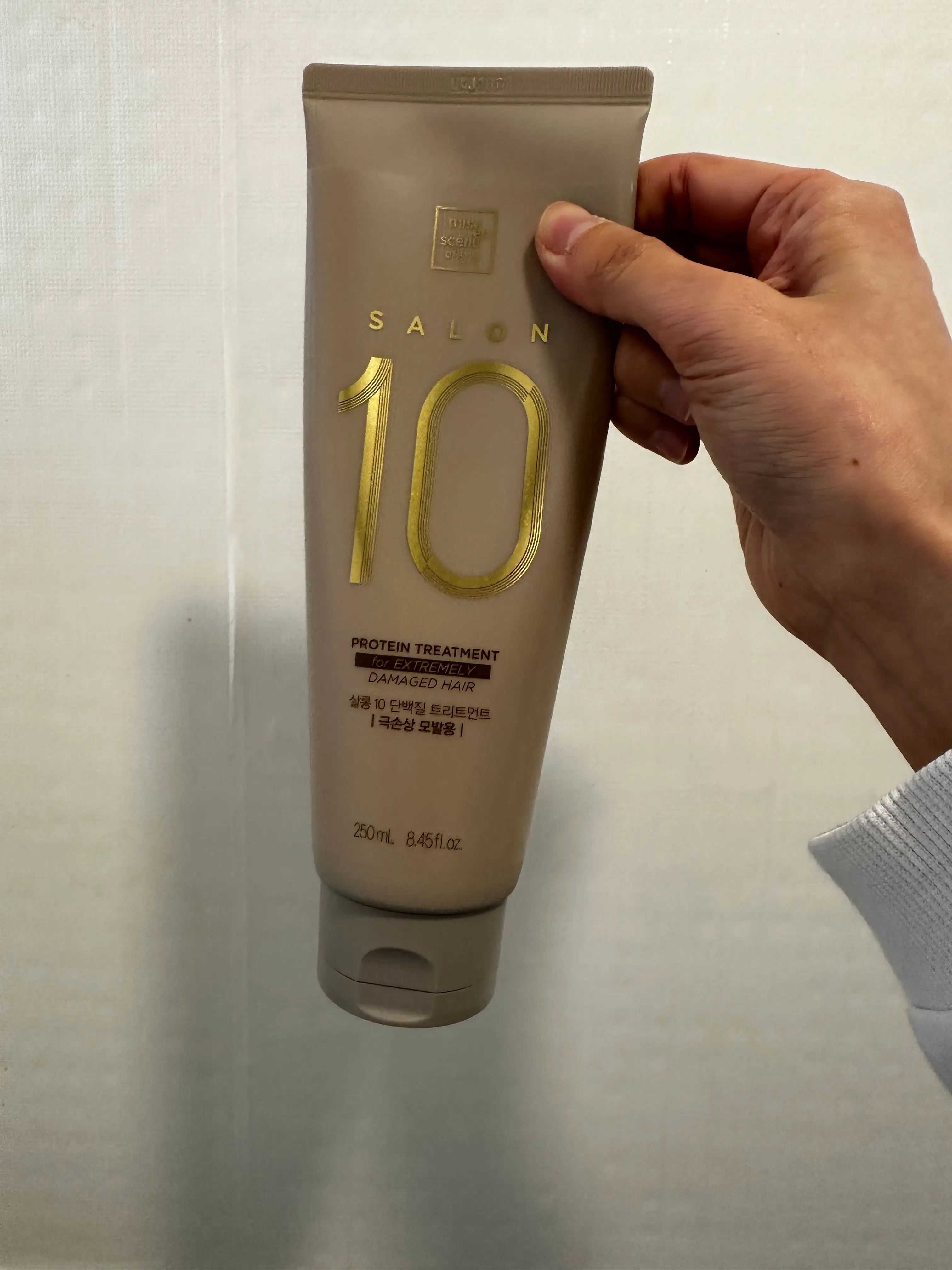 선택된 언니의파우치 리뷰 이미지 - [살롱10 단백질 트리트먼트 극손상모]