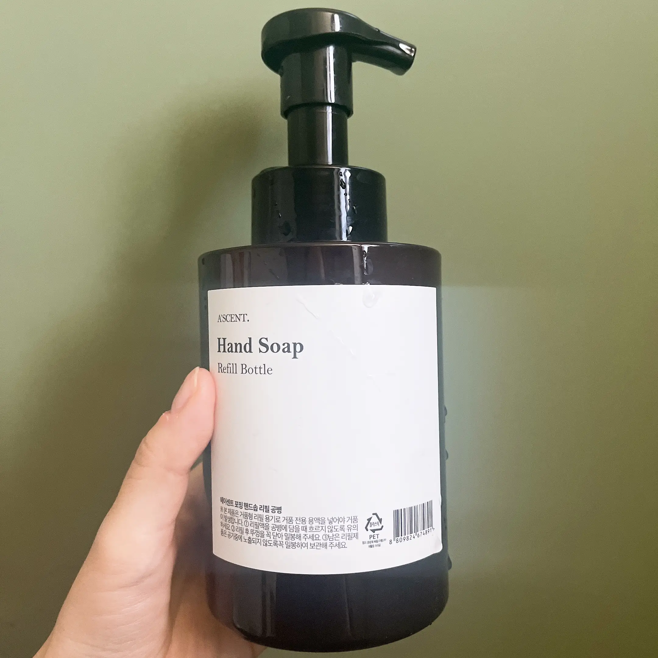 선택된 언니의파우치 리뷰 이미지 - [퍼퓸드 버블 핸드솝 블루밍가든]