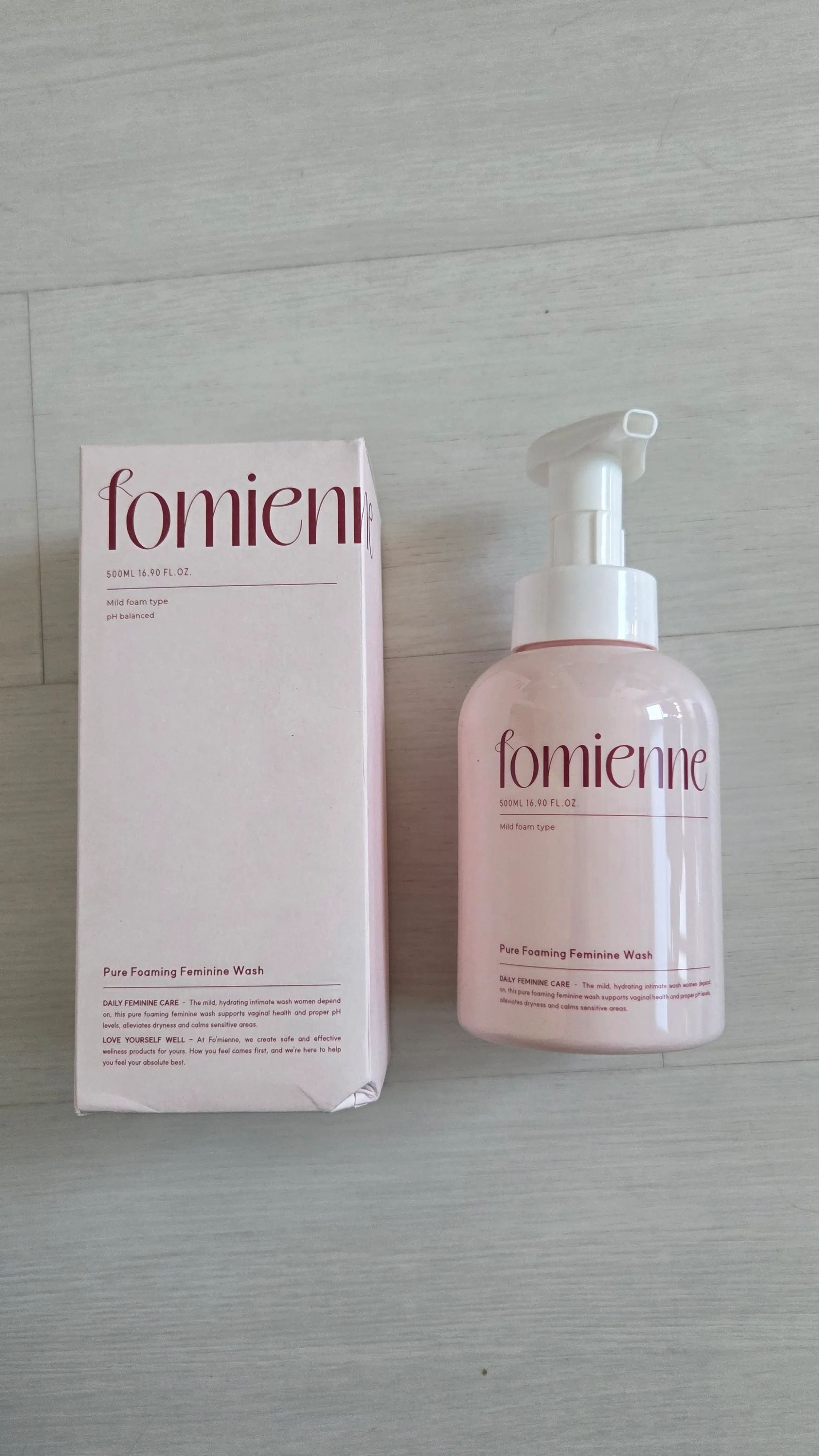 선택된 언니의파우치 리뷰 이미지 - [퓨어 포밍 페미닌 워시]