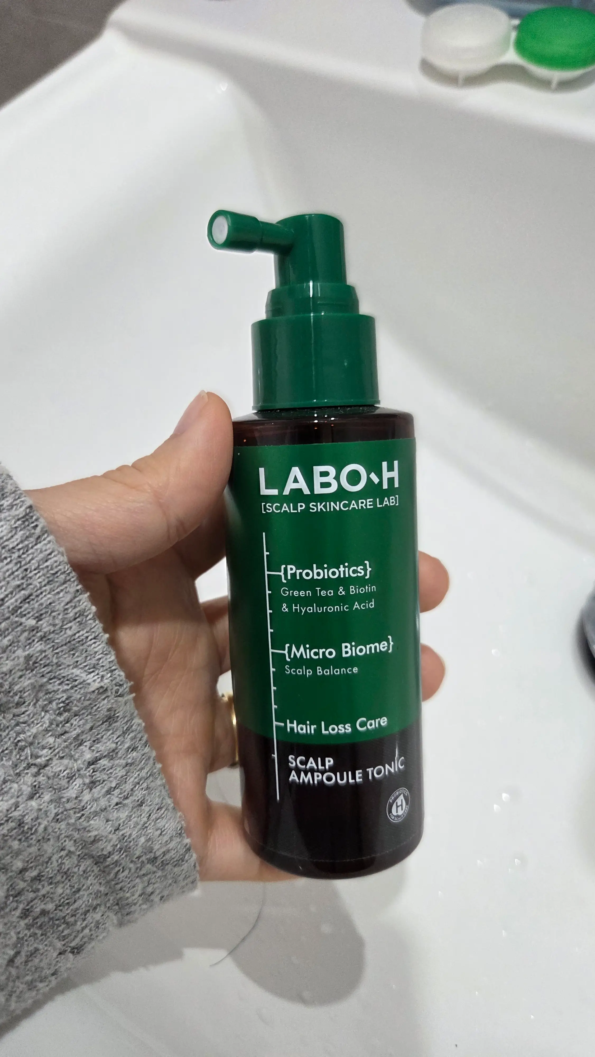 선택된 언니의파우치 리뷰 이미지 - [두피강화 클리닉 앰플 토닉]