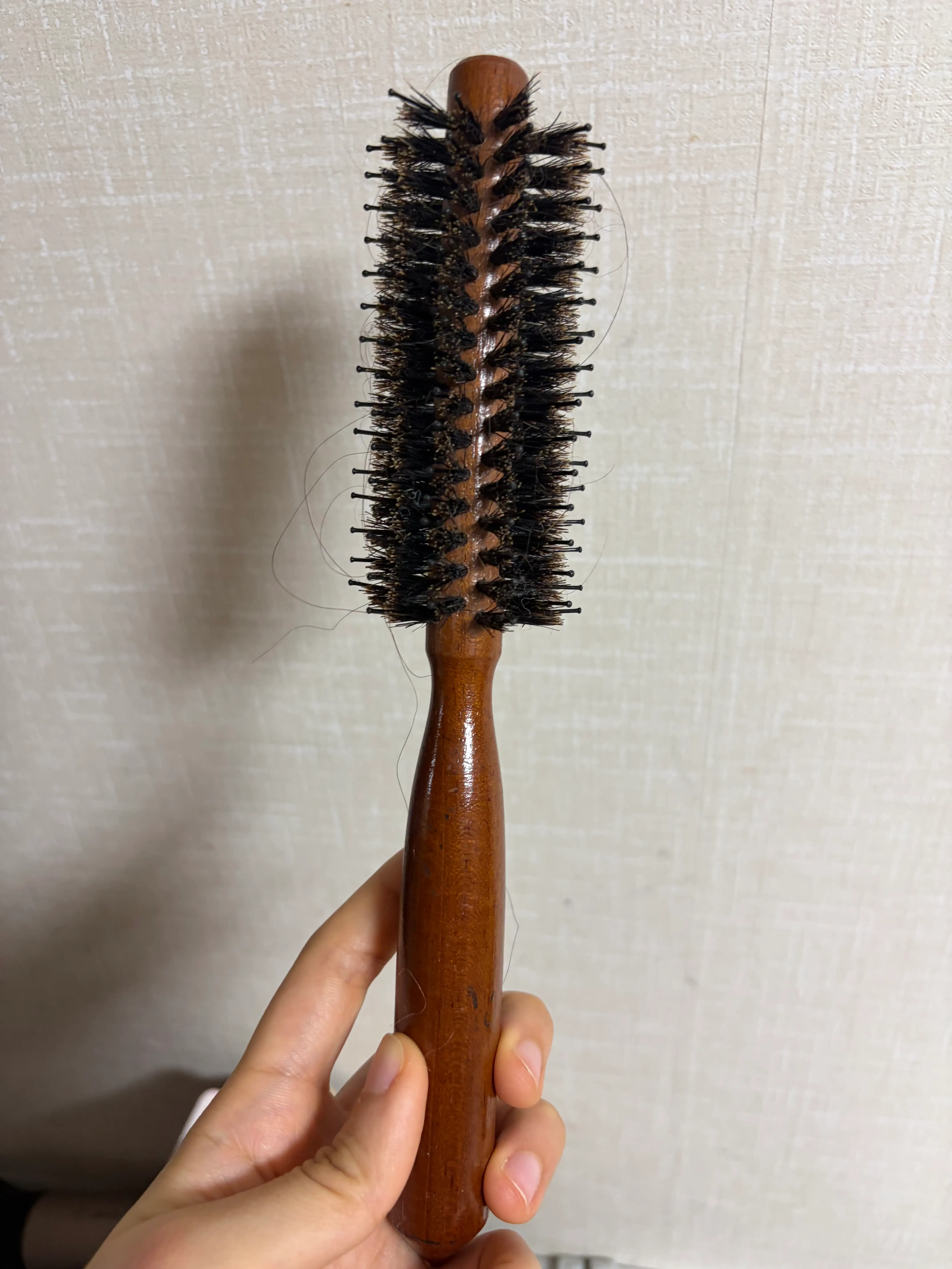 선택된 언니의파우치 리뷰 이미지 - [우드 롤 브러시]