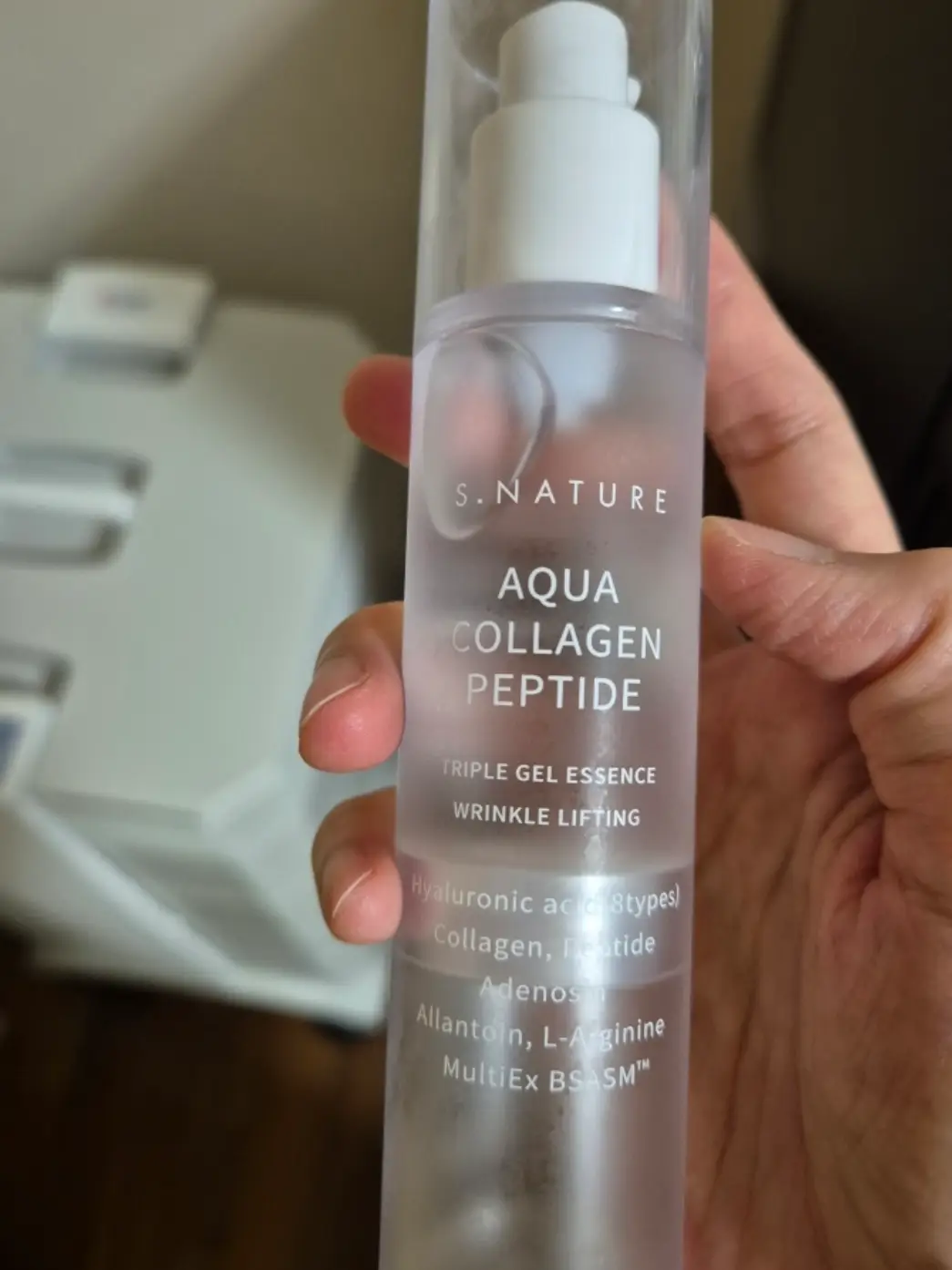 선택된 언니의파우치 리뷰 이미지 - [아쿠아 콜라겐 펩타이드 트리플 젤에센스 ]