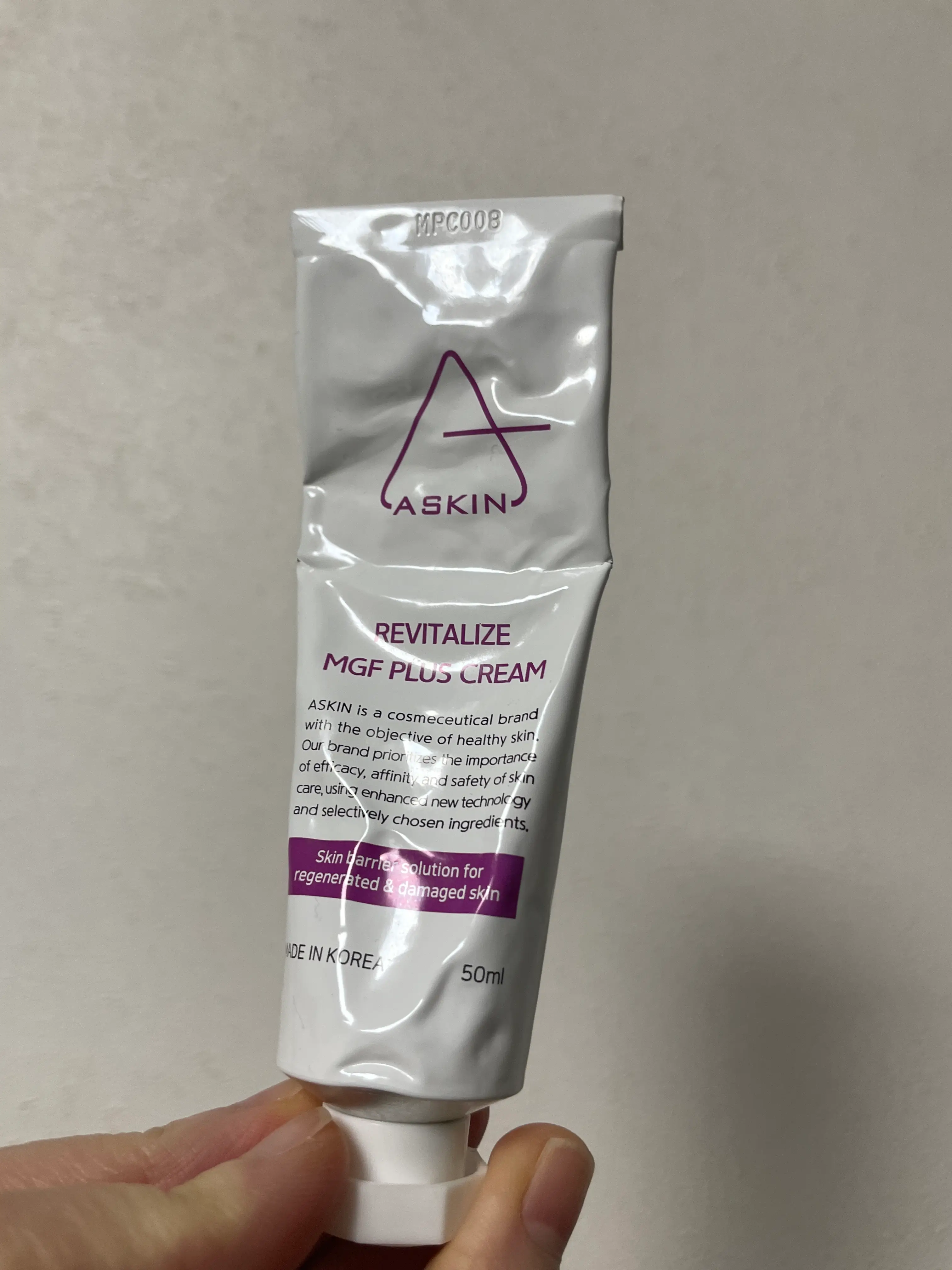 선택된 언니의파우치 리뷰 이미지 - [리바이탈라이즈 MGF 플러스크림]