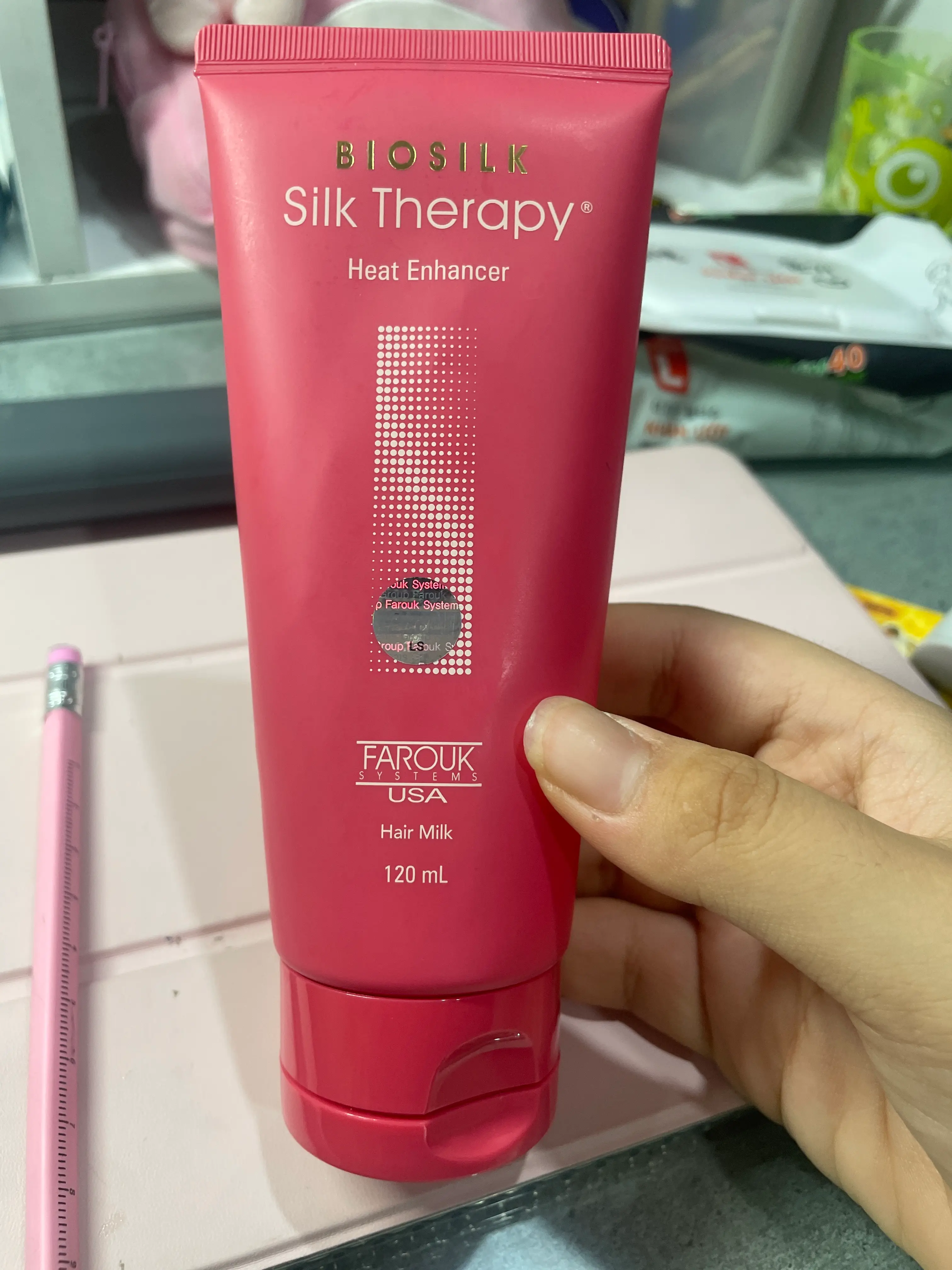 선택된 언니의파우치 리뷰 이미지 - [히트인핸서 헤어 밀크]