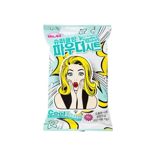 슈퍼 쿨링 파우더 시트 [쿨민트]