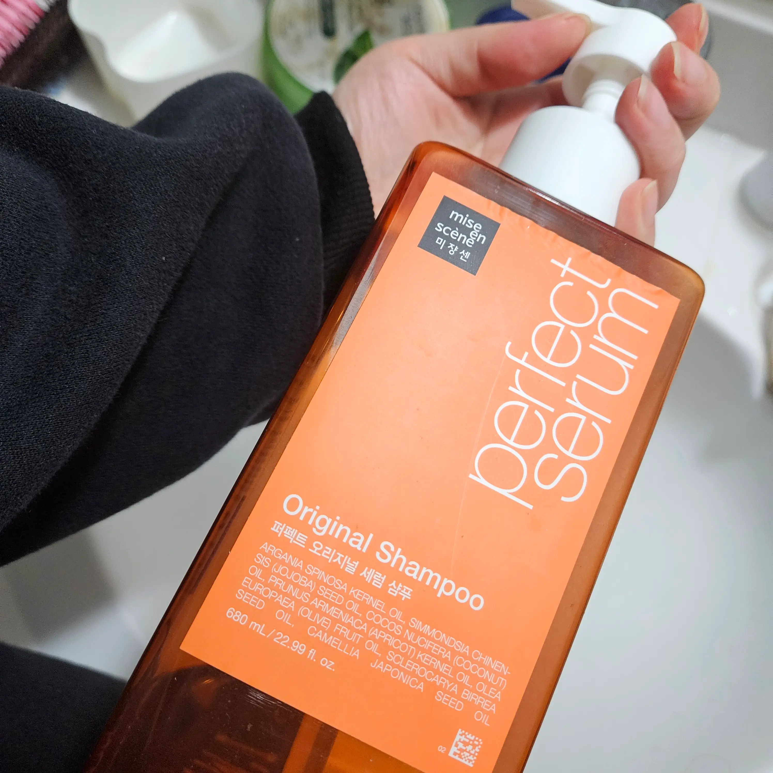 선택된 언니의파우치 리뷰 이미지 - [퍼펙트 오리지널 세럼 샴푸]